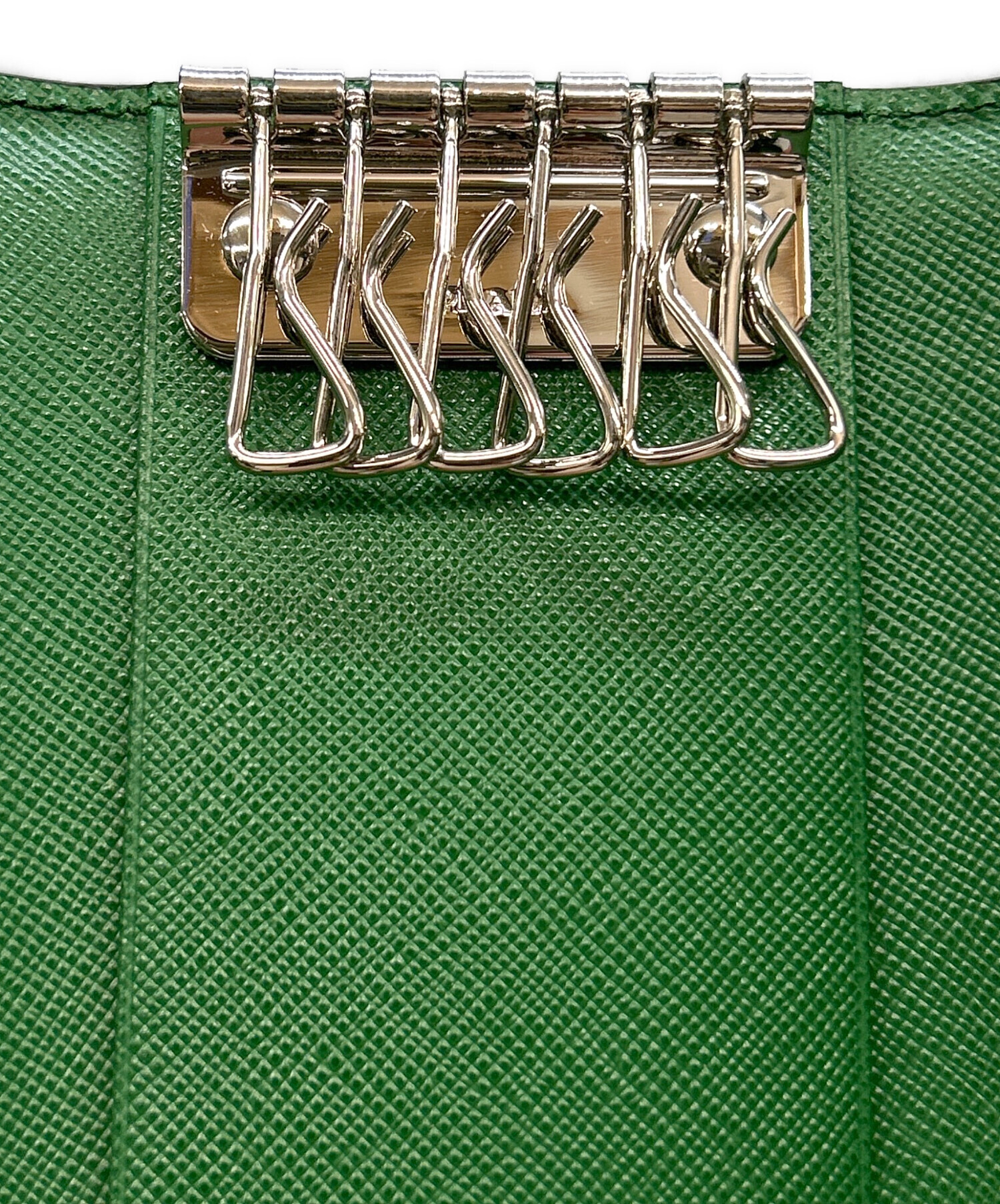中古・古着通販】PRADA (プラダ) 6連キーケース SAFFIANO CORNER VERDE