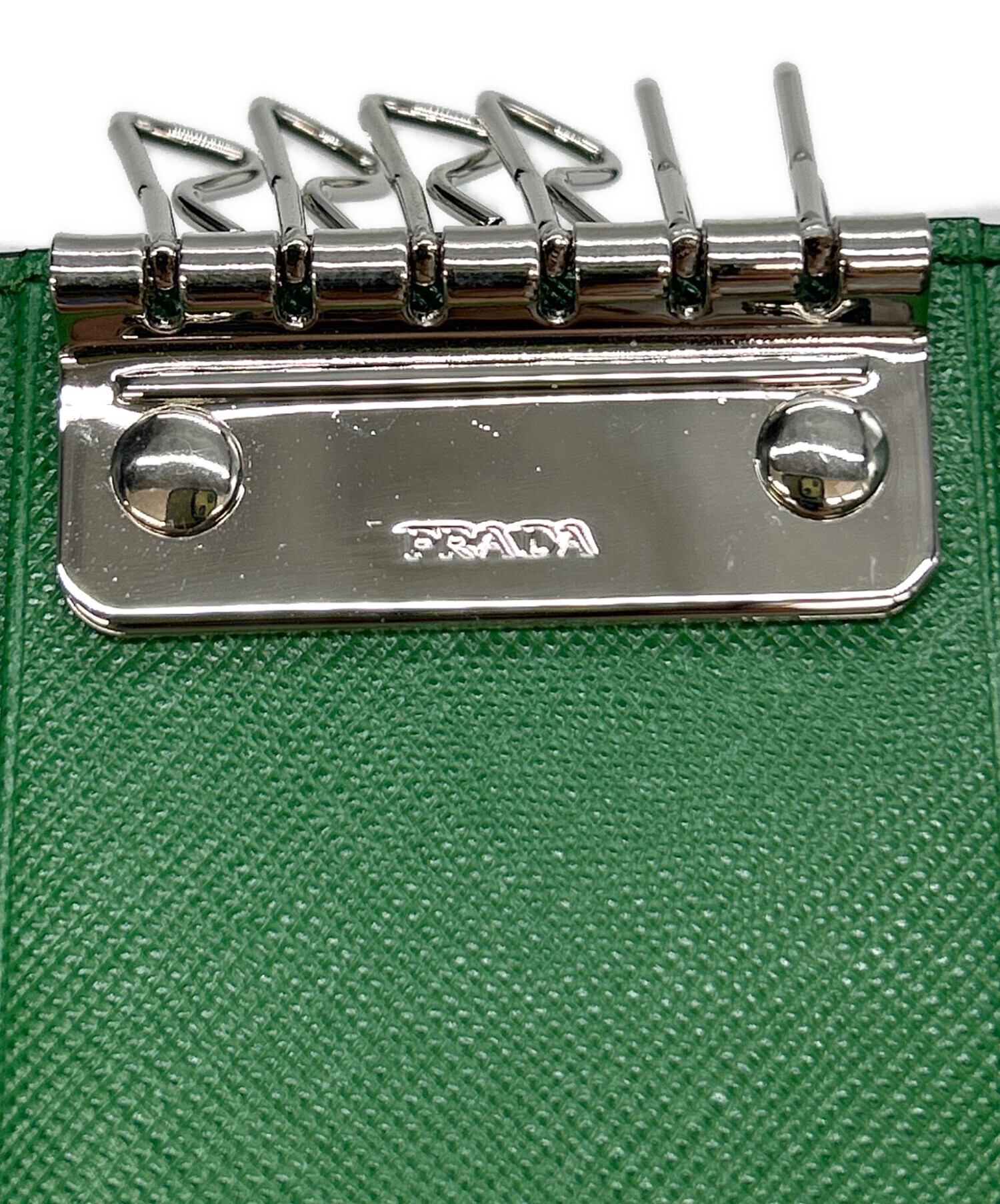 中古・古着通販】PRADA (プラダ) 6連キーケース SAFFIANO CORNER VERDE