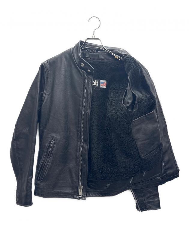80s RBC シングルライダースジャケット 34 80s RBC シングルライダースジャケット 34 中古・古着通販】Schott