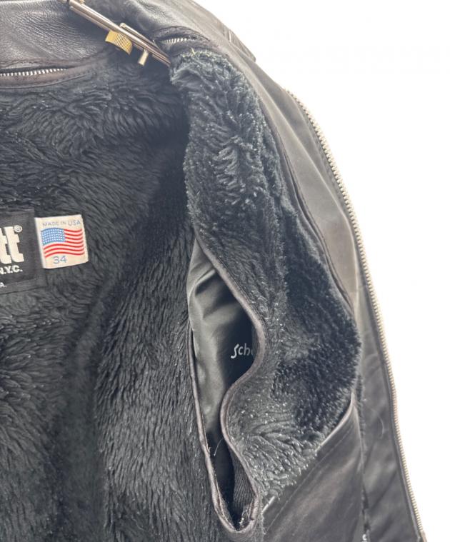 中古・古着通販】Schott (ショット) シングルライダースジャケット