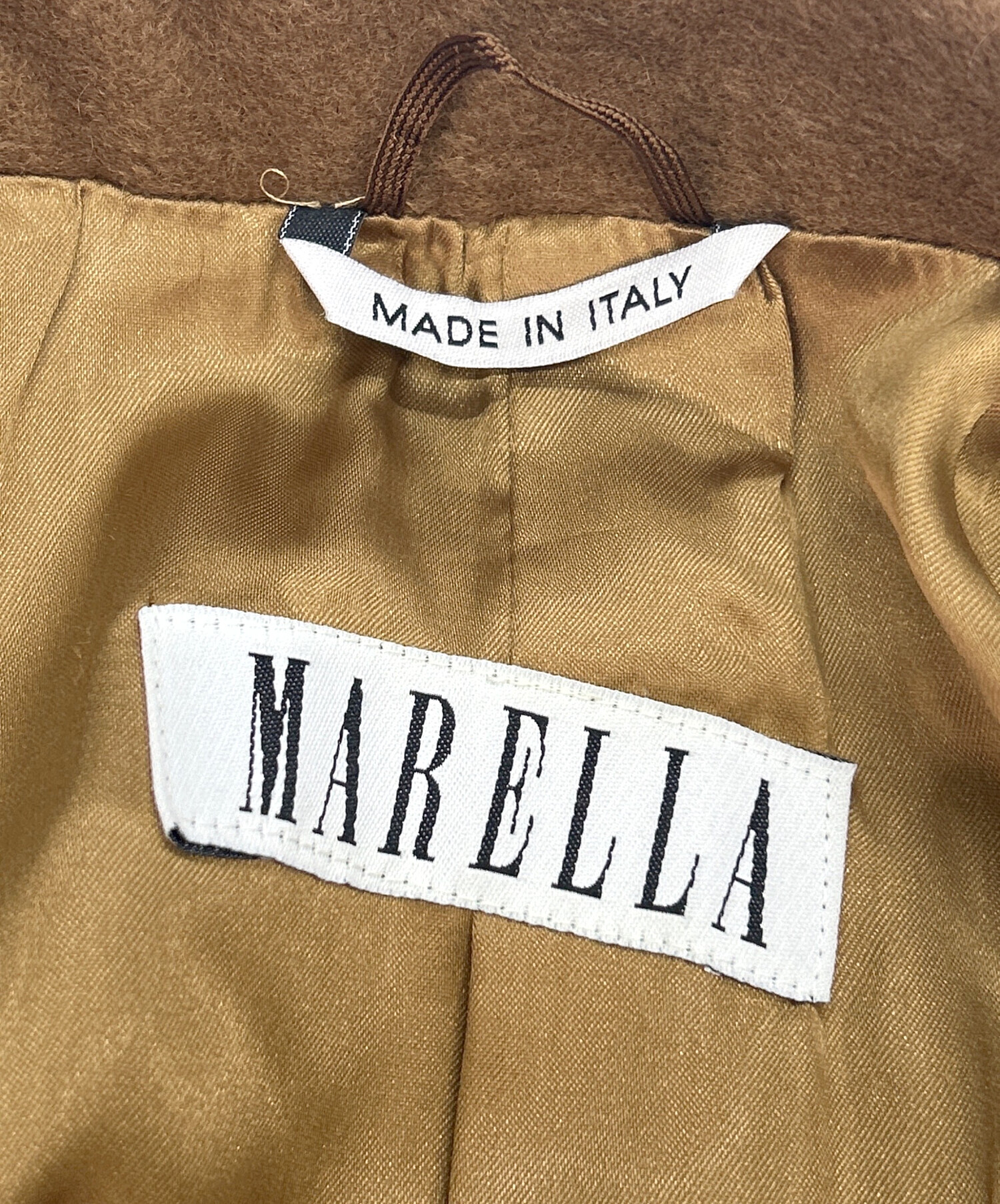 中古・古着通販】MARELLA (マレーラ) ロングコート ブラウン サイズ:40