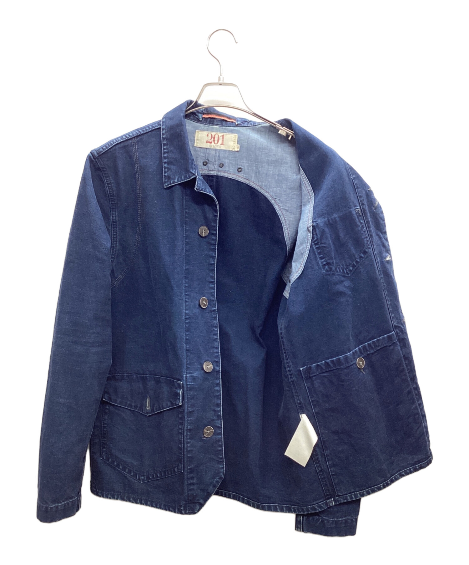 Levi's リーバイス デニム カバーオール XL 中古・古着通販】LEVI'S (リーバイス) Levi's 201 カバーオール