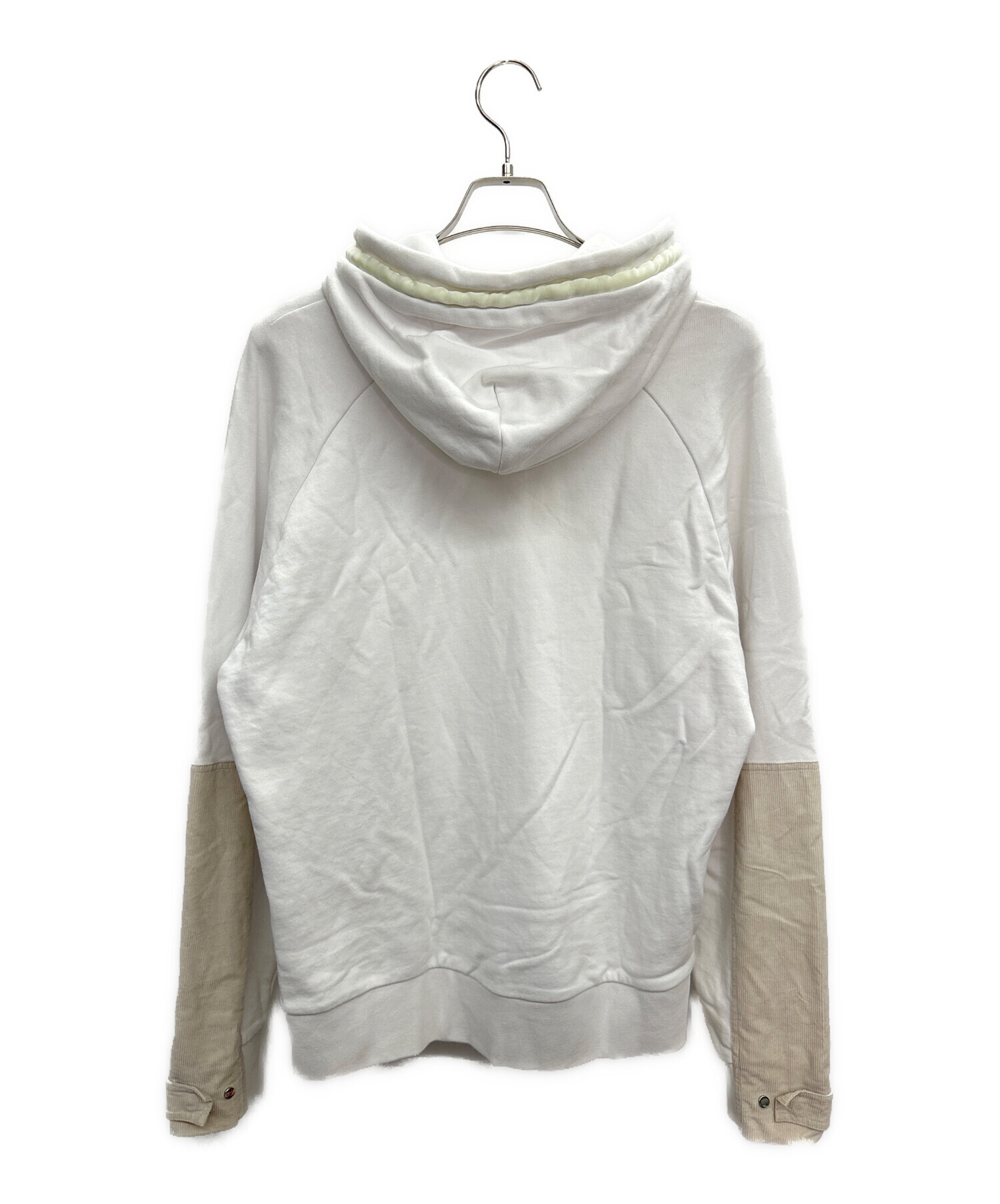 【レア】MONCLER ホワイト パーカー 中古・古着通販】MONCLER (モンクレール) パーカー MAGLIA JUMPER