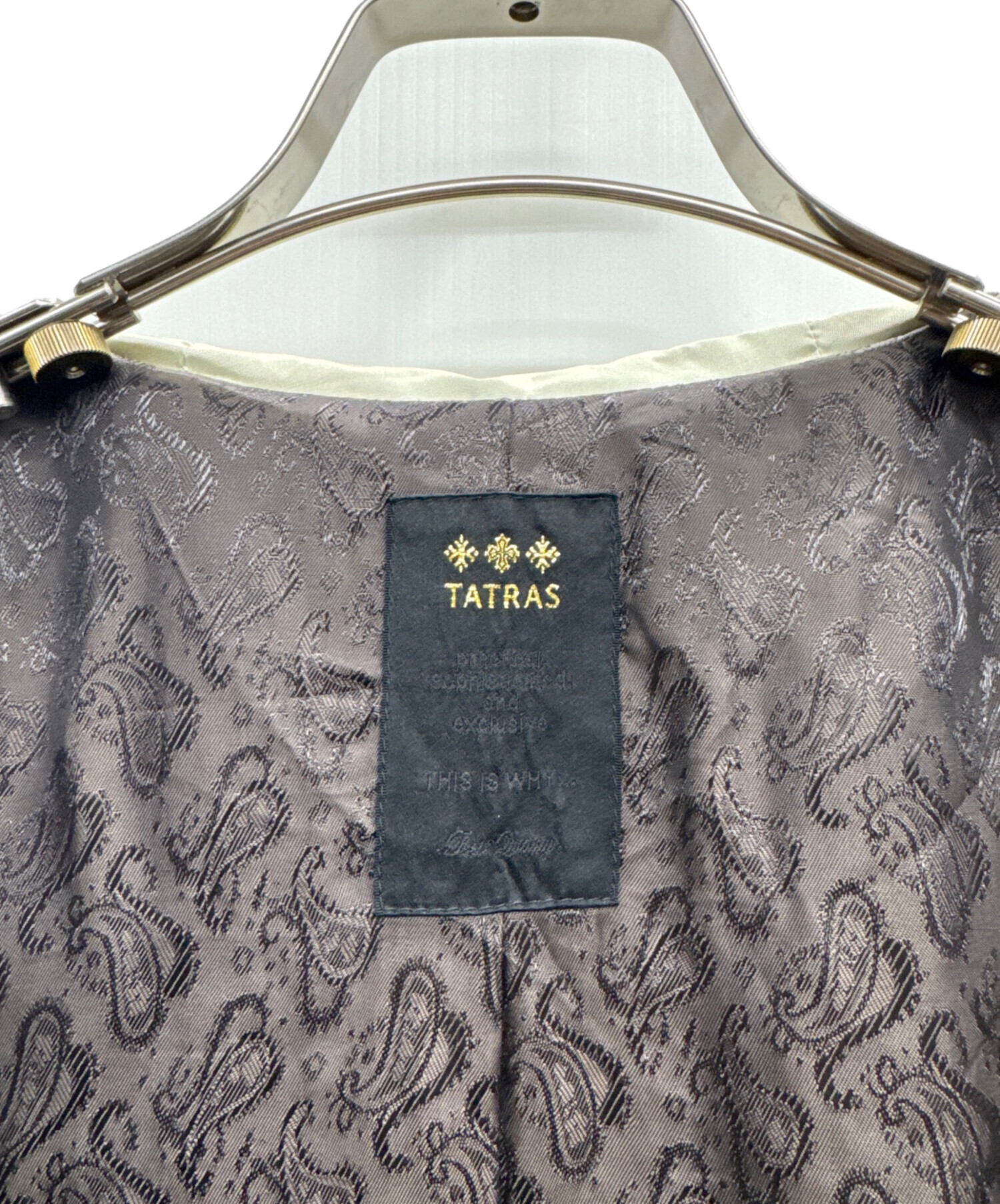 中古・古着通販】TATRAS (タトラス) モッズコート ベージュ サイズ:02