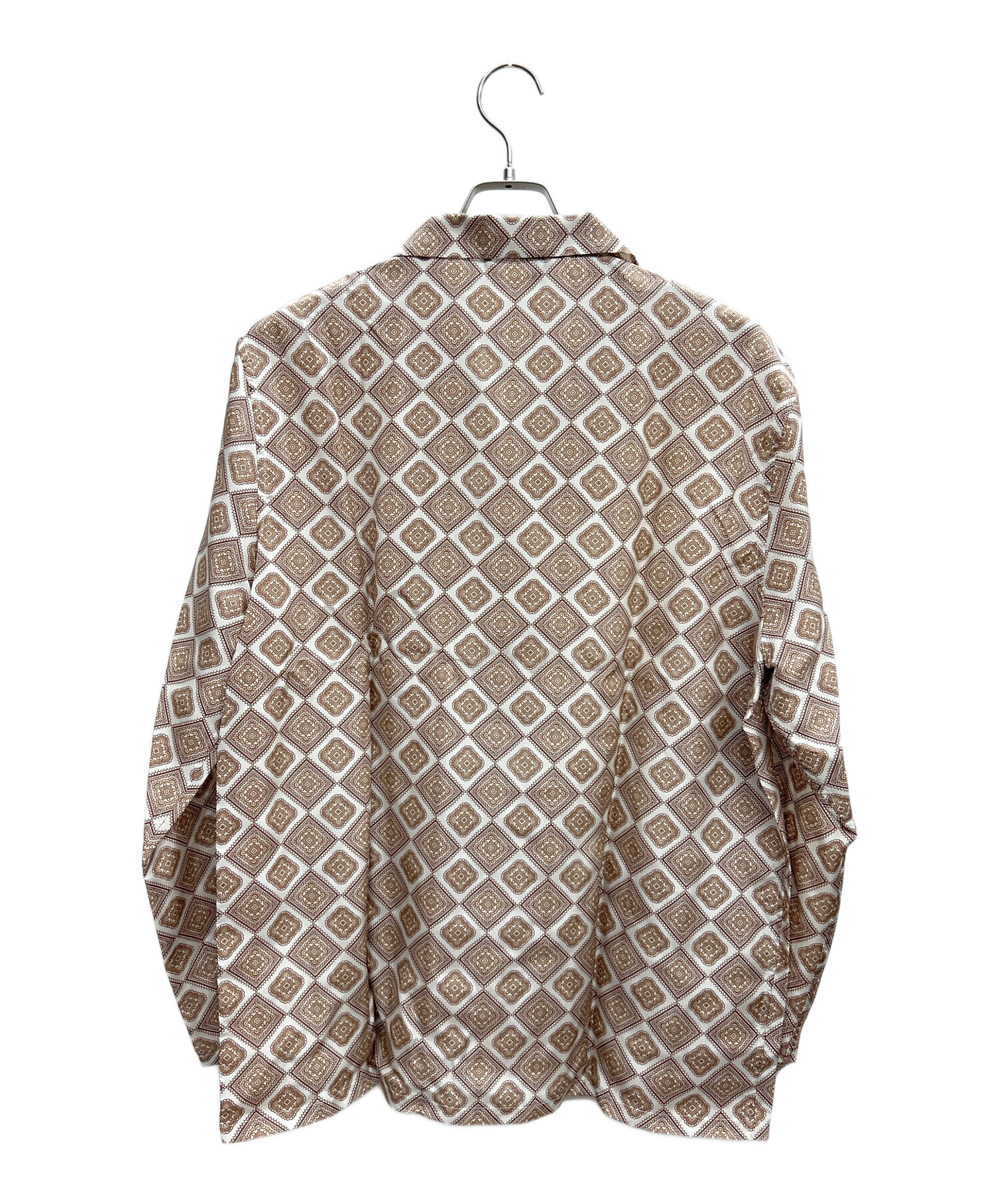 中古・古着通販】PRADA (プラダ) 総柄パジャマセットアップ シルク 