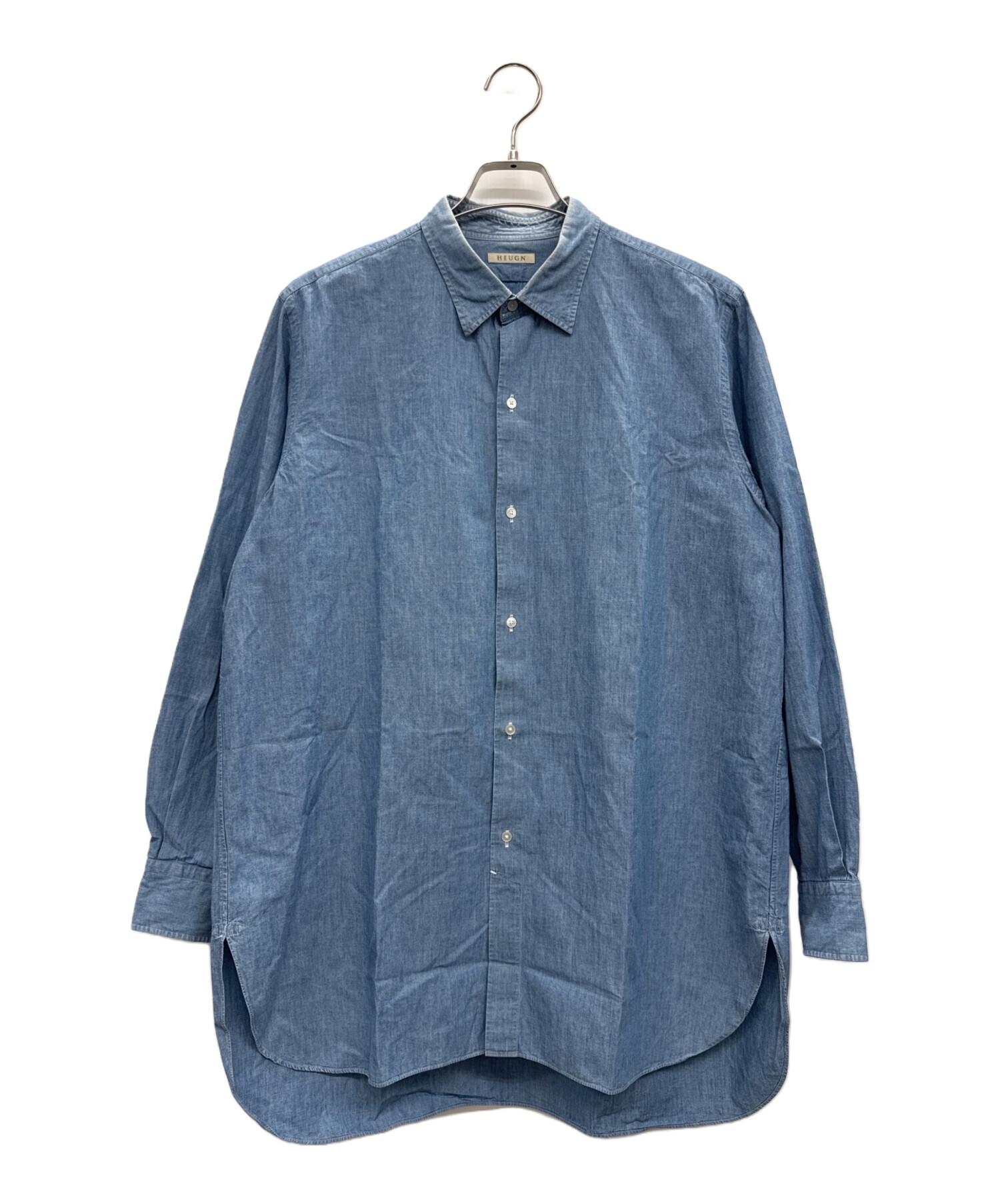 中古・古着通販】HEUGN (ユーゲン) 長袖シャツ インディゴ サイズ:3
