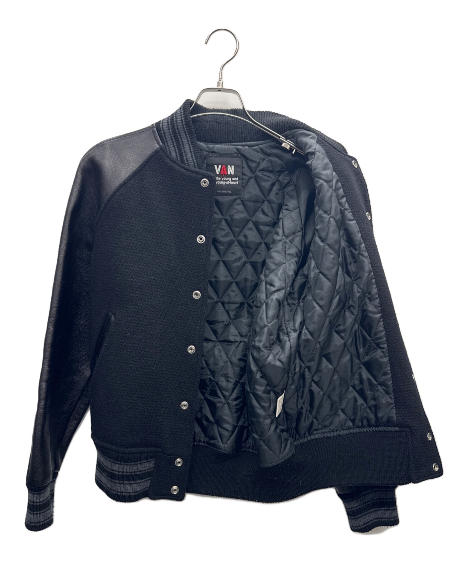 中古・古着通販】VAN JAC (ヴァン・ヂャケット) レザースタジャン