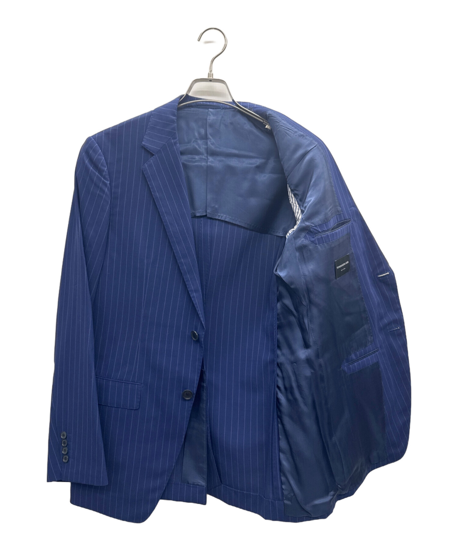 Tomorrow land スーツ　ブルー　青 中古・古着通販】TOMORROW LAND (トゥモローランド) セットアップ