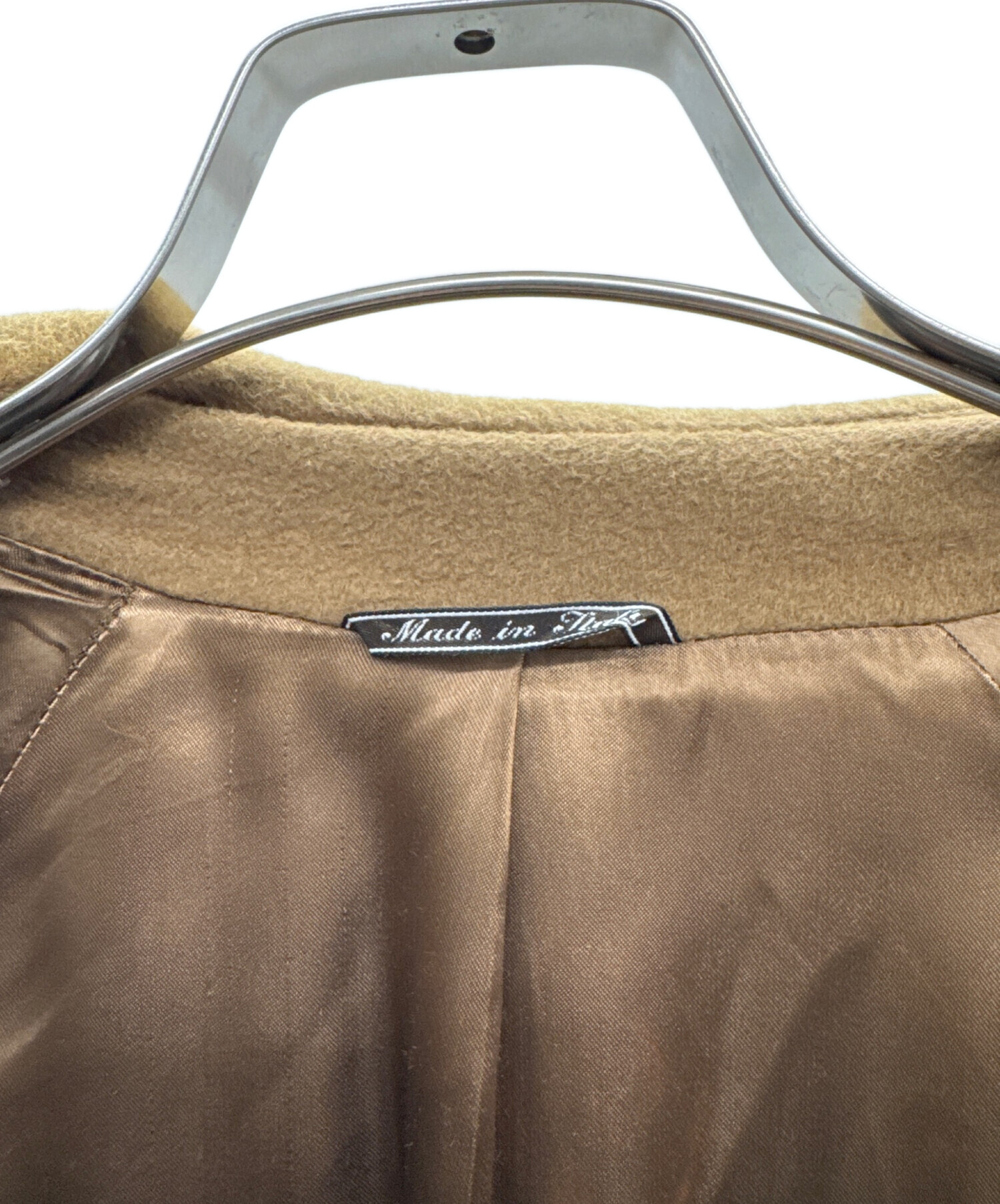 中古・古着通販】FENDI (フェンディ) カシミヤコート ブラウン サイズ