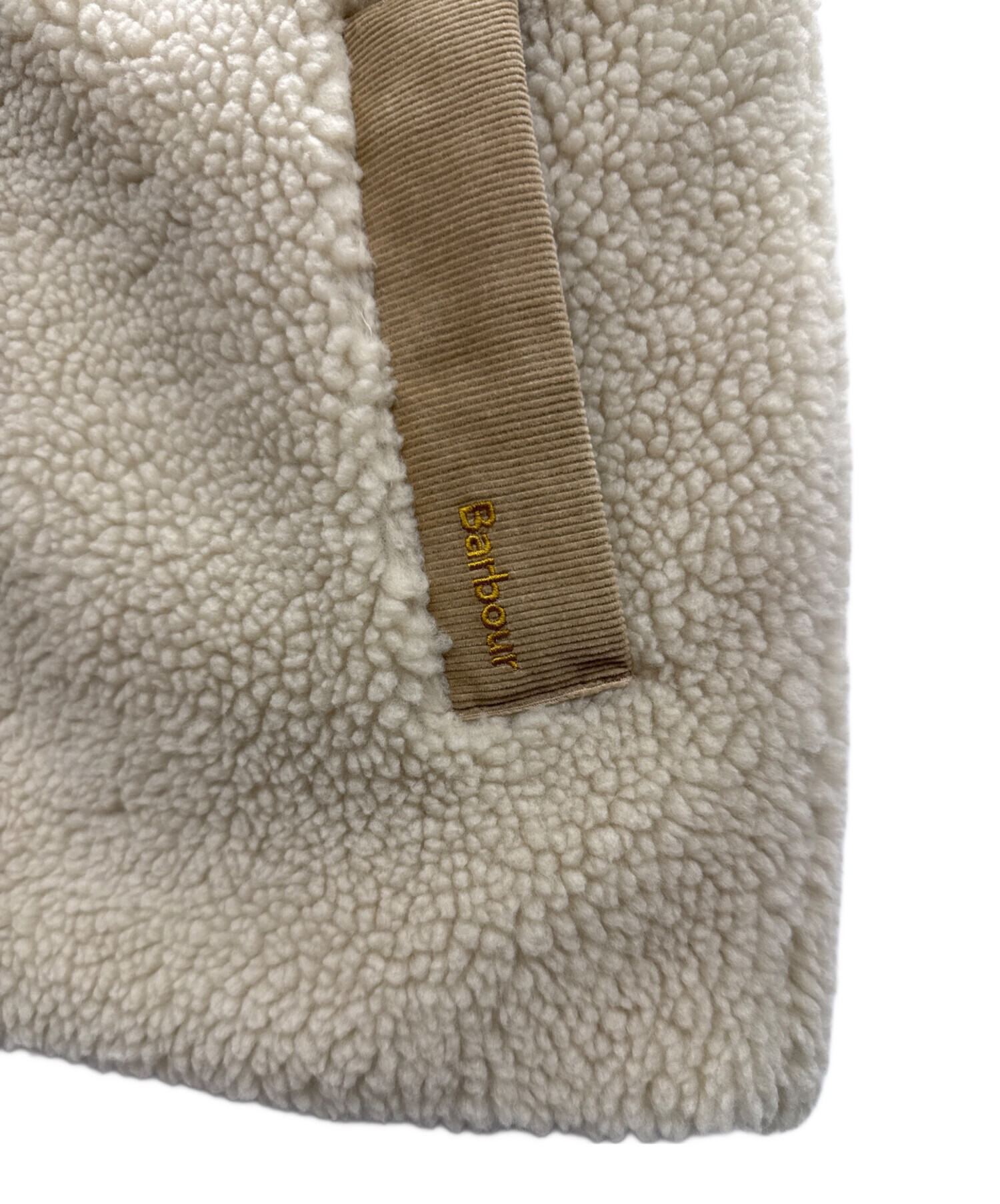 中古・古着通販】Barbour (バブアー) ボアライナーベスト ベージュ