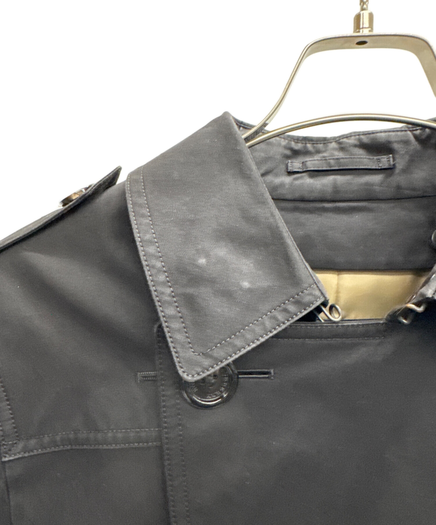 中古・古着通販】BURBERRY (バーバリー) ライナー付コート ブラック