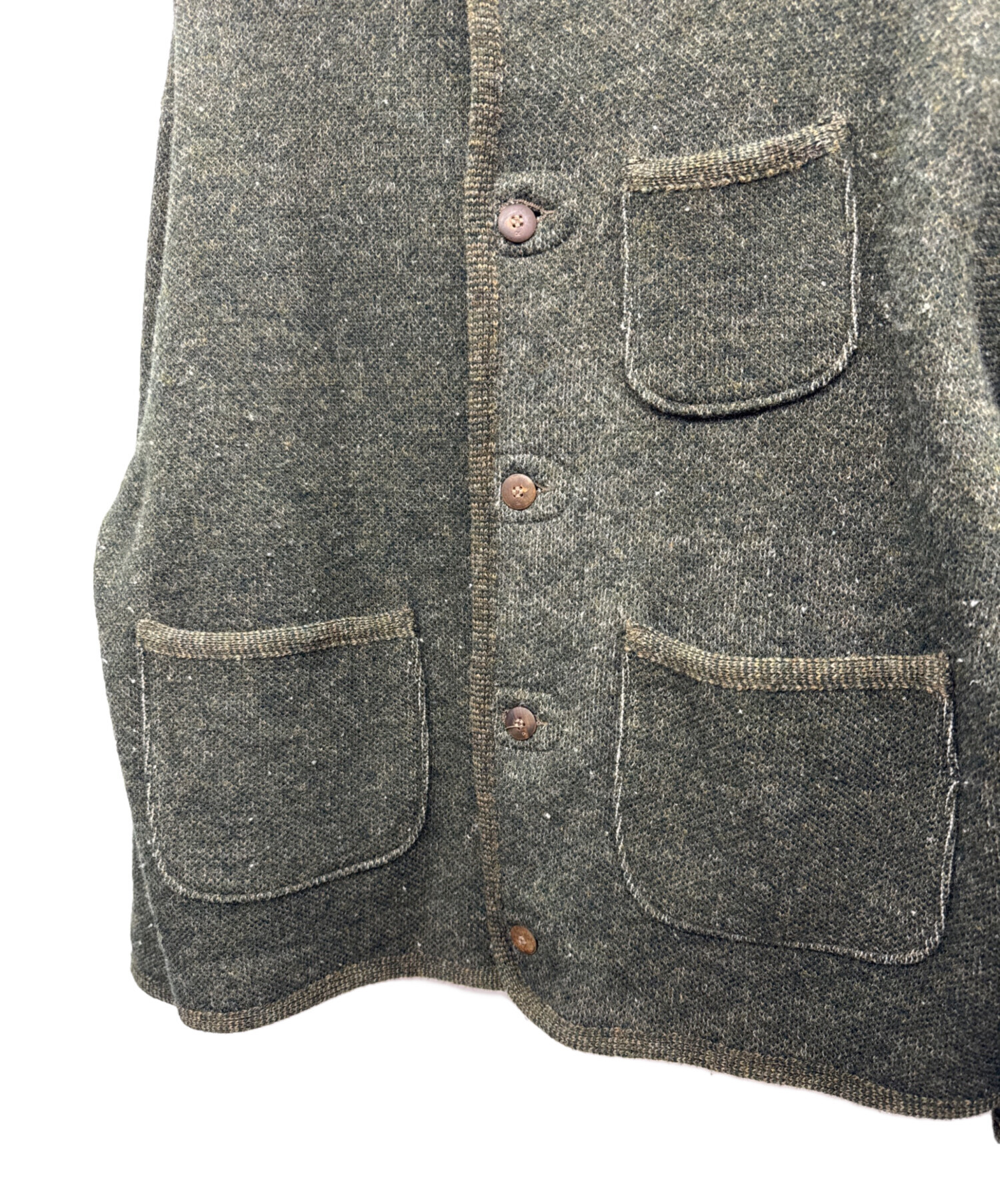 中古・古着通販】45R (フォーティファイブ・アール) ニットジャケット