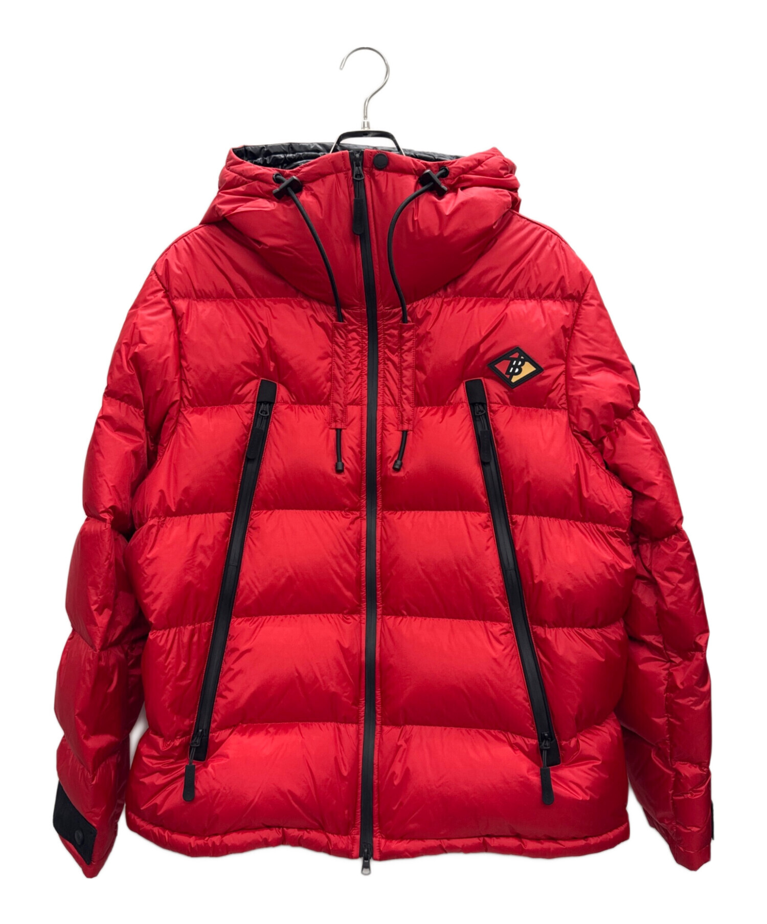 BURBERRY ダウン baby 2Y 92cm 赤 中古・古着通販】BURBERRY (バーバリー) Rubber Logo Patch Down