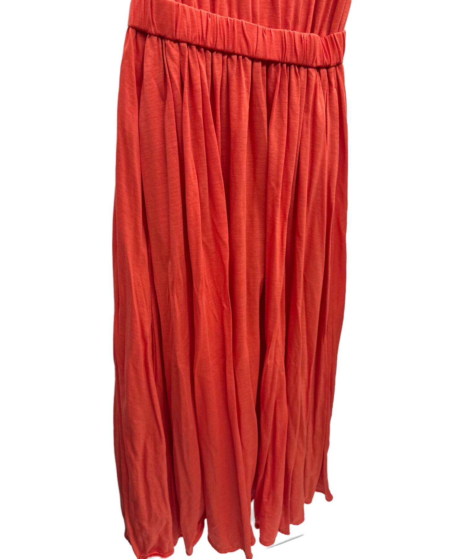 ebure ノースリーブ ワンピース　36 中古・古着通販】ebure (エブール) ノースリーブワンピース レッド