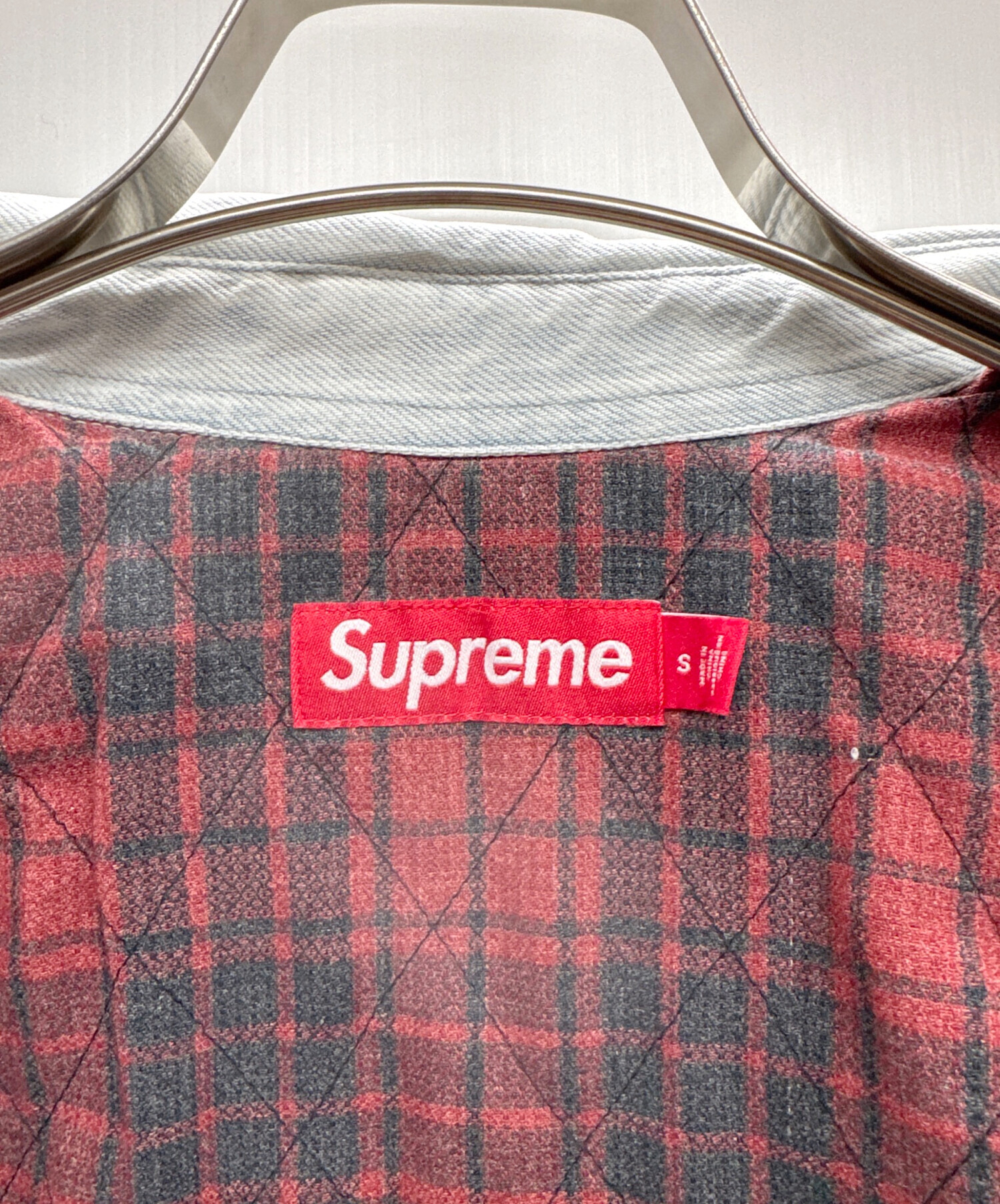 中古・古着通販】SUPREME (シュプリーム) Quilted Lined Denim Snap