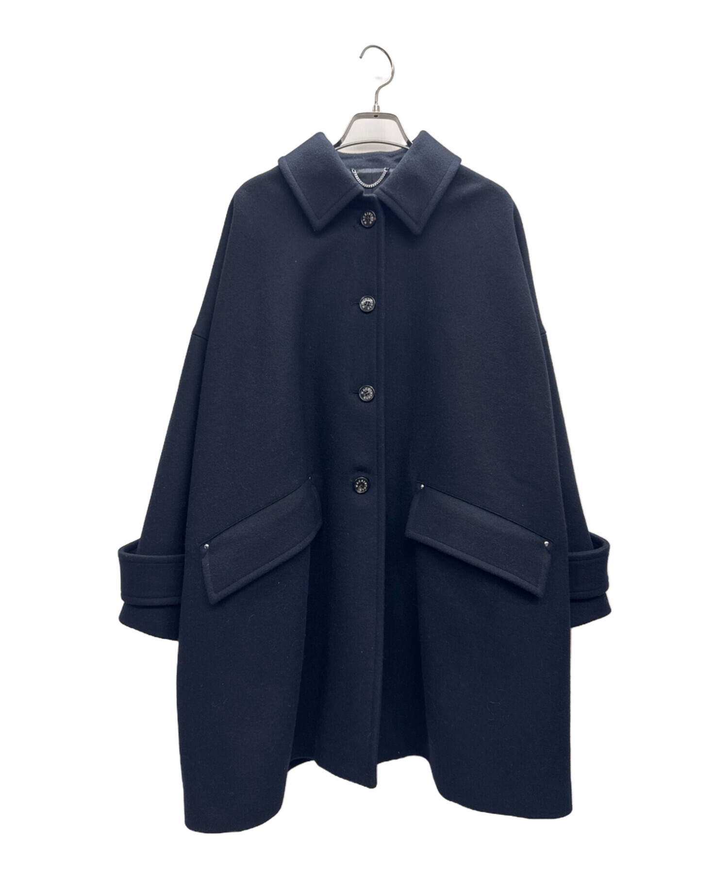 【にこ】MACKINTOSH Exclusive HUMBIE ネイビー HUMBIE LONG SL METAL BUTTON Color: NAVY #mackintosh #マッキントッシュ
