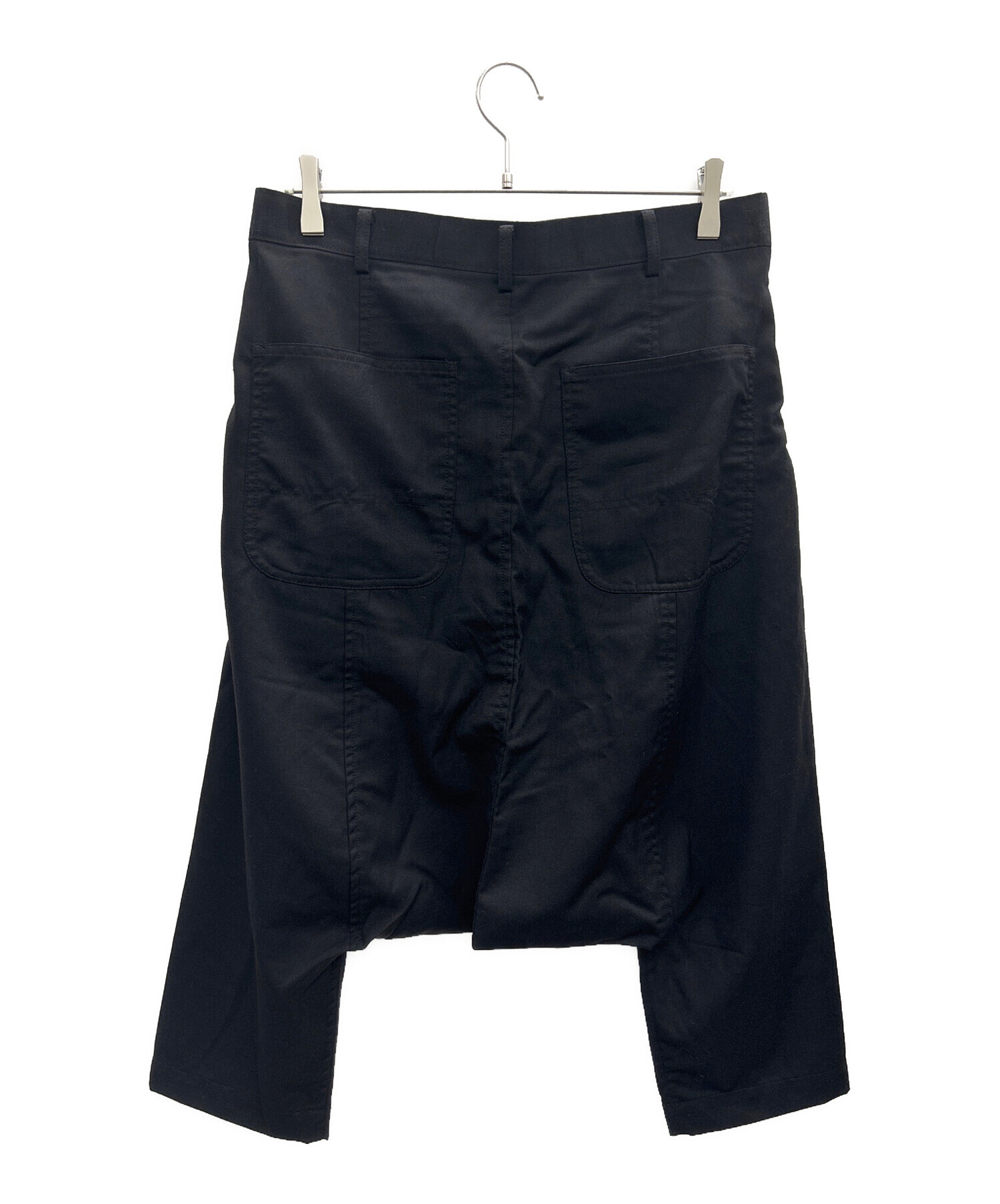 美品✨ブラックコムデギャルソン サルエルパンツ ブラック XS AD2003 COMME des GARCONS（コムデギャルソン） ブラックコムデギャルソン