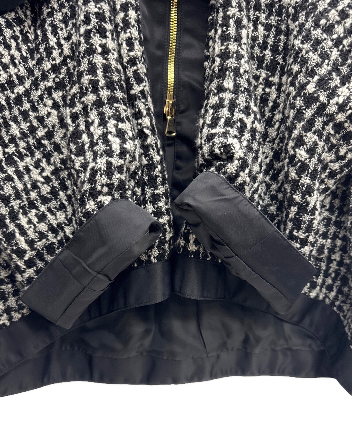 m's braque ツイードミリタリージャケット　エムズブラック m's braque（エムズブラック） 【SALE】m's braque COCO REVERSIBLE