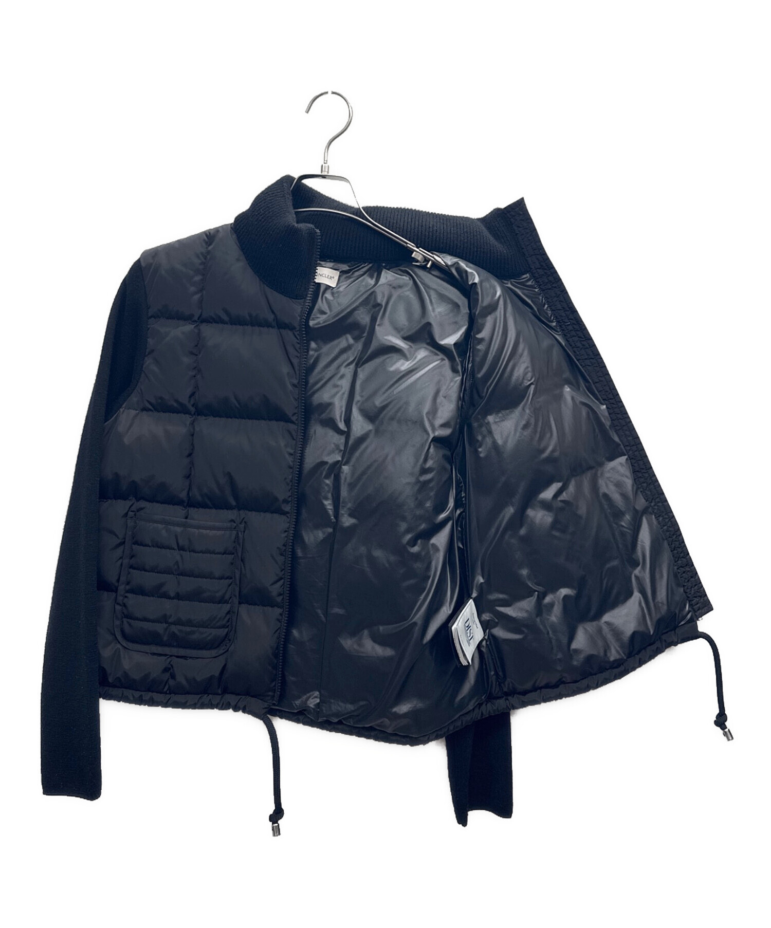 中古・古着通販】MONCLER (モンクレール) ダウンジャケット ブラック