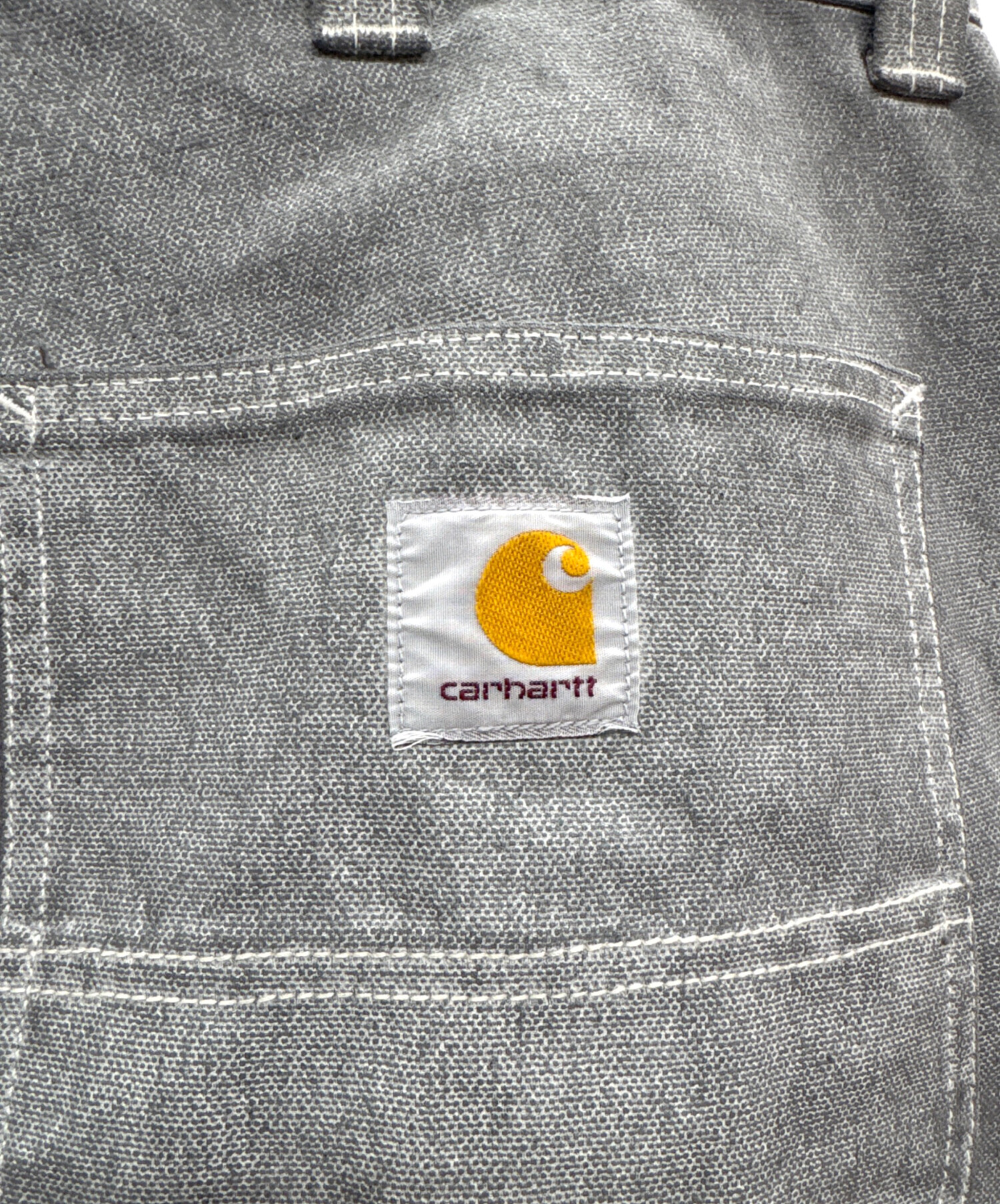 Carhartt 一点物 希少グレーフェード レザータグ仕様 USA製 Carhartt 一点物 希少グレーフェード レザータグ仕様 USA製 【公式通販】