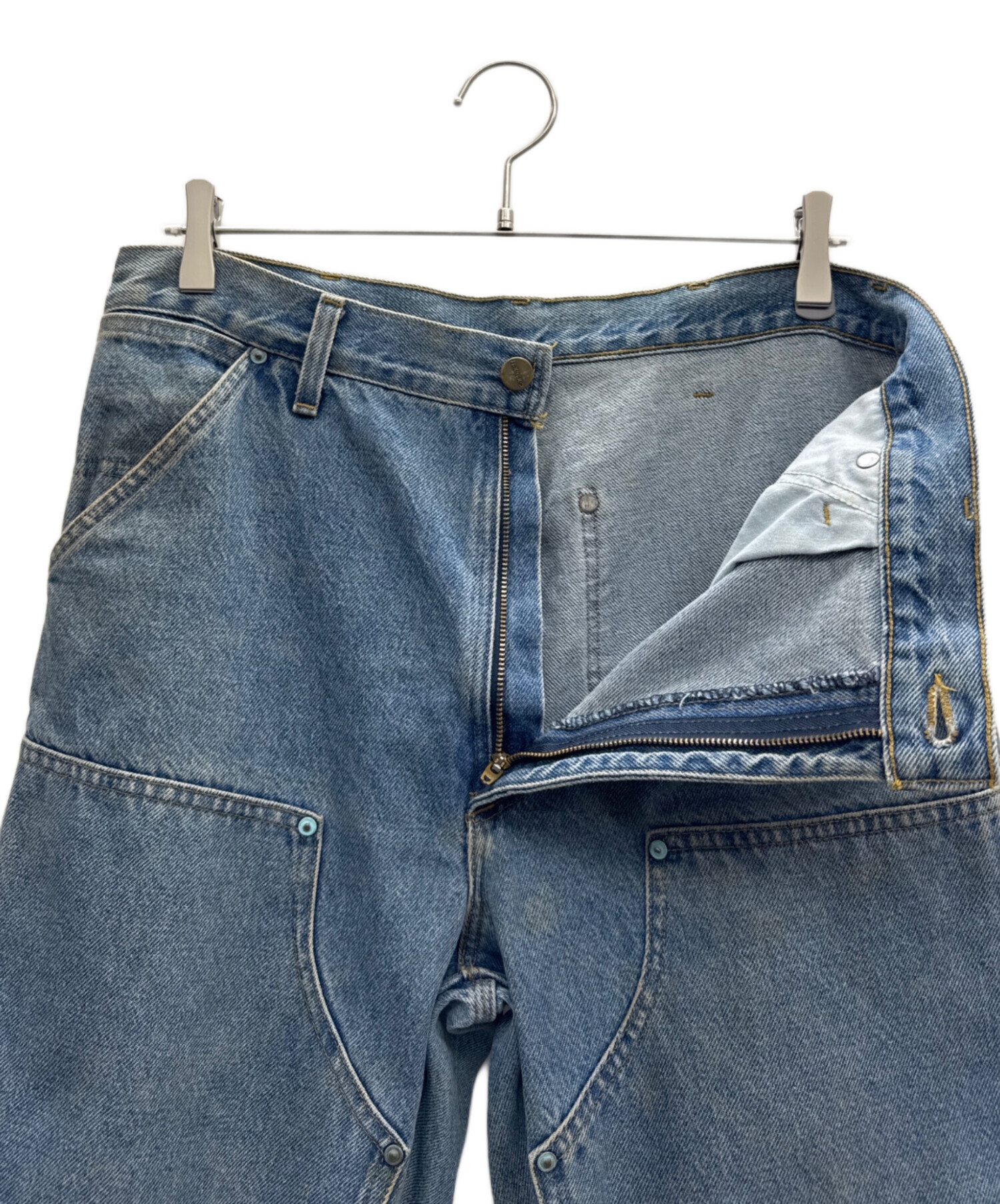 中古・古着通販】CarHartt (カーハート) ダブルニーデニムペインター