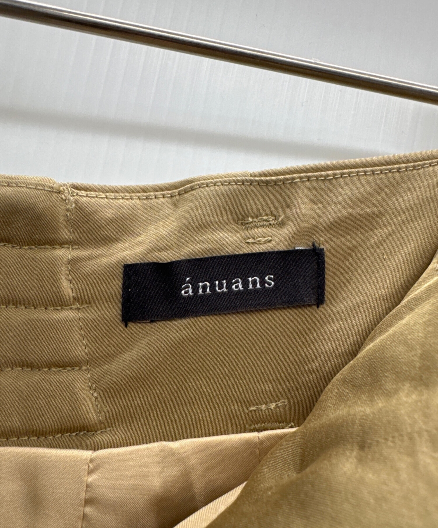 中古・古着通販】anuans (アニュアンス) ヴィンテージサテンドレープ