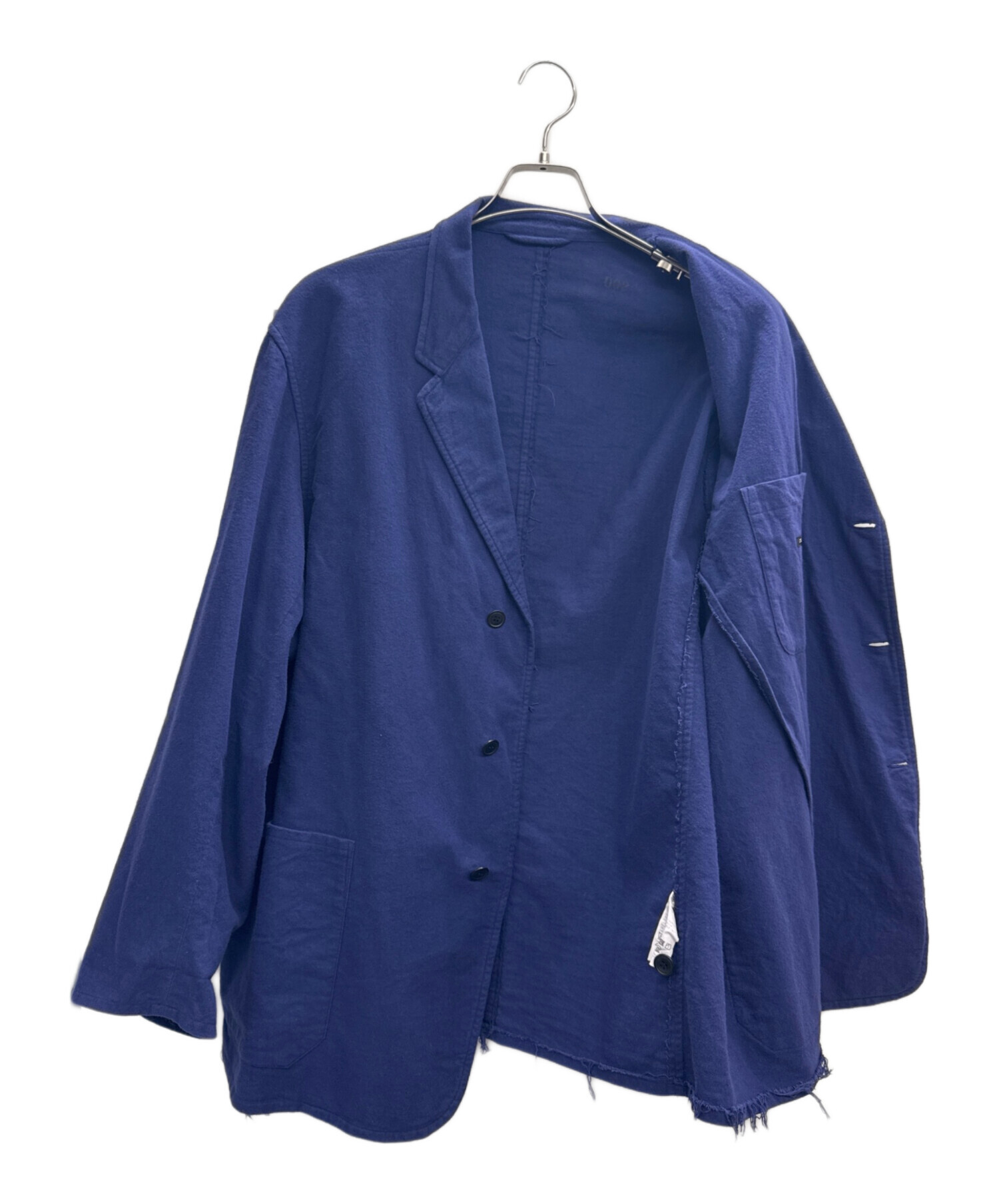 中古・古着通販】COMOLI (コモリ) コットンネルジャケット ネイビー