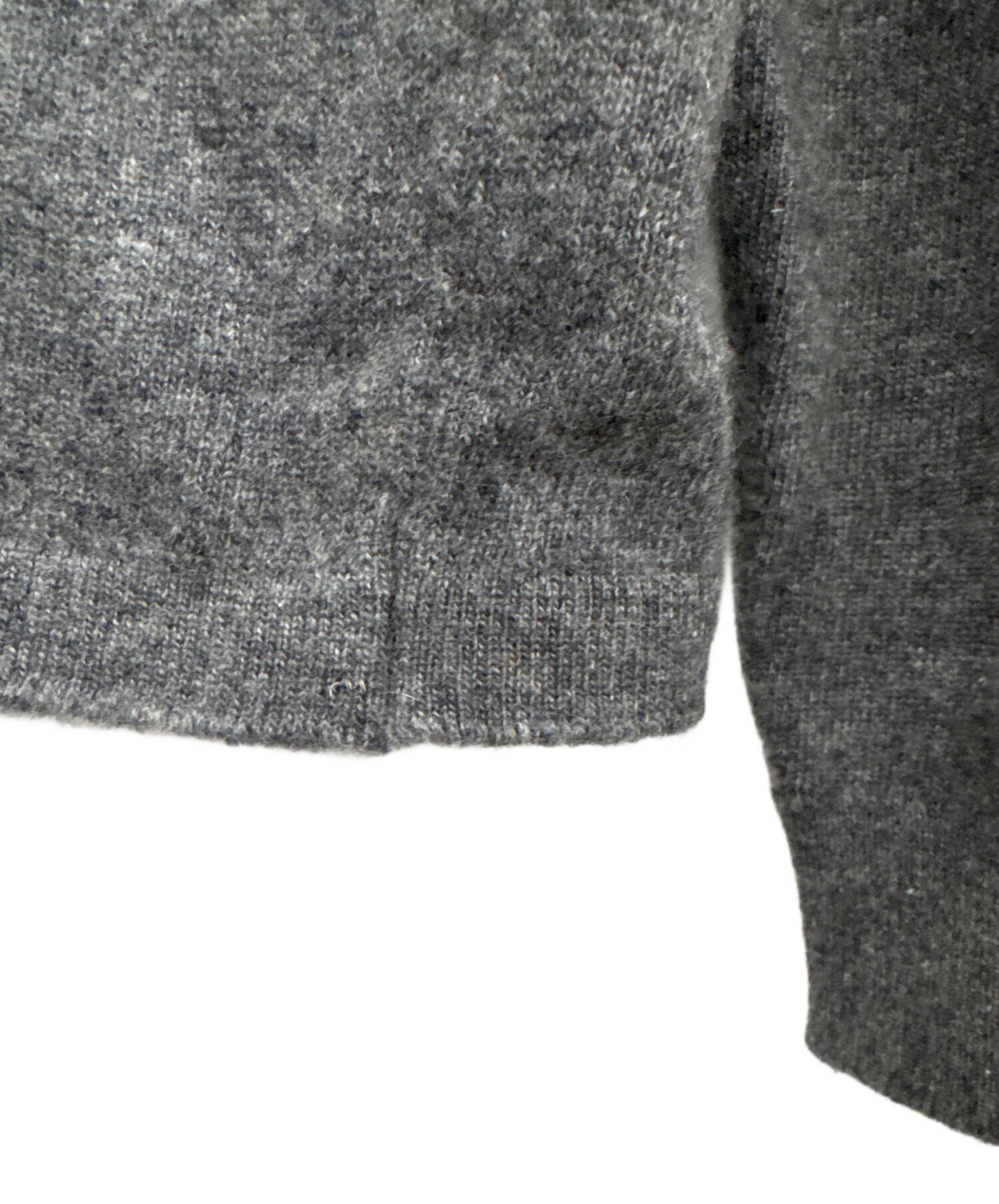 中古・古着通販】CHANEL (シャネル) カシミヤカーディガン グレー