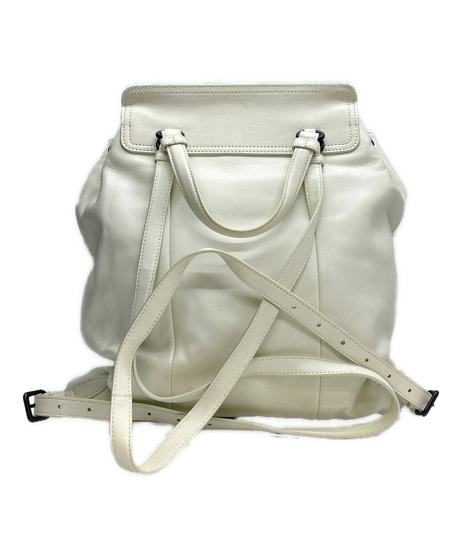 中古・古着通販】BOTTEGA VENETA (ボッテガベネタ) レザーリュック