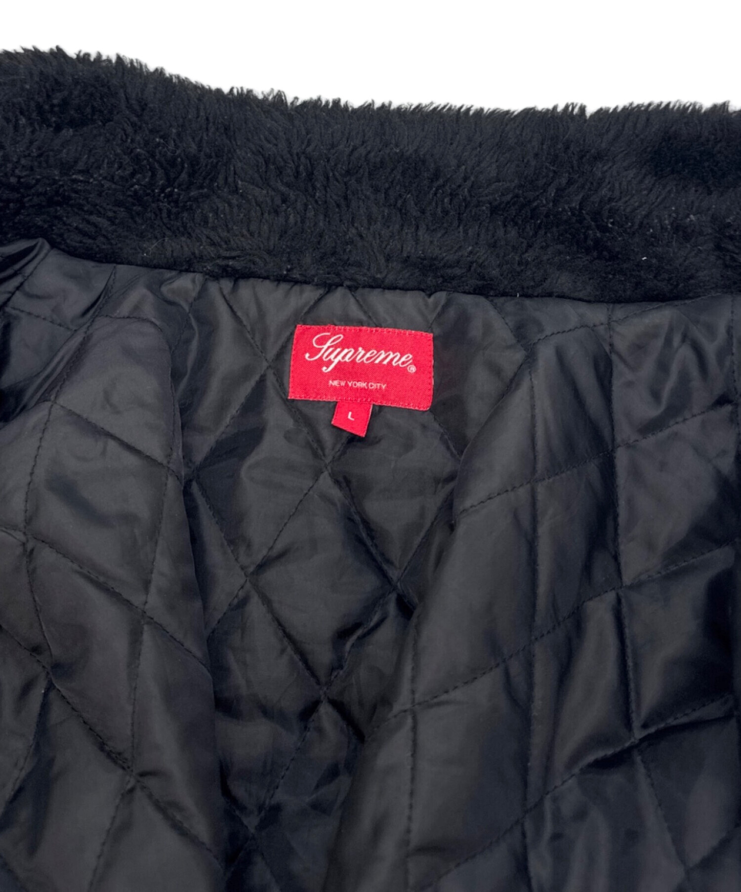 中古・古着通販】SUPREME (シュプリーム) Faux Fur Collar Flannel
