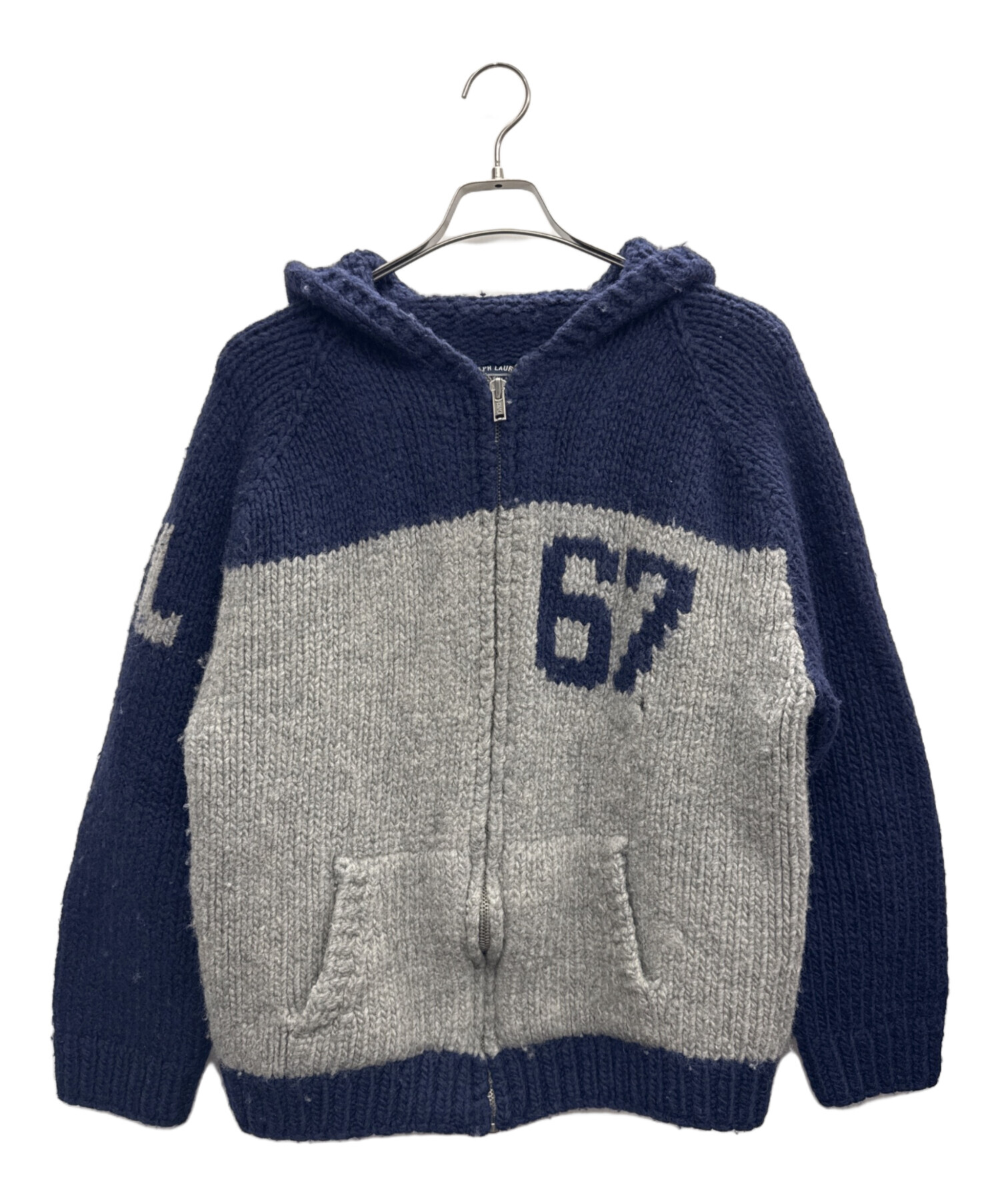 中古・古着通販】RALPH LAUREN (ラルフローレン) カウチンニット