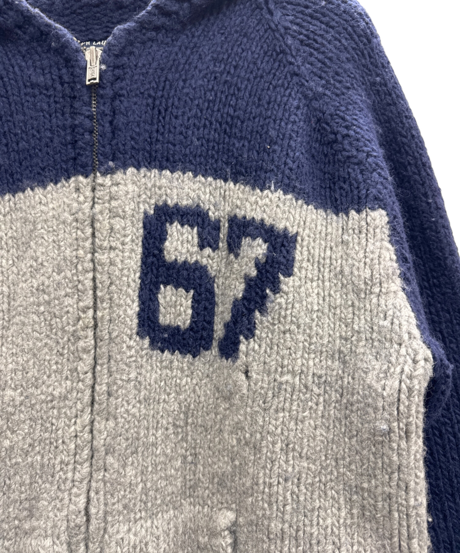 中古・古着通販】RALPH LAUREN (ラルフローレン) カウチンニット