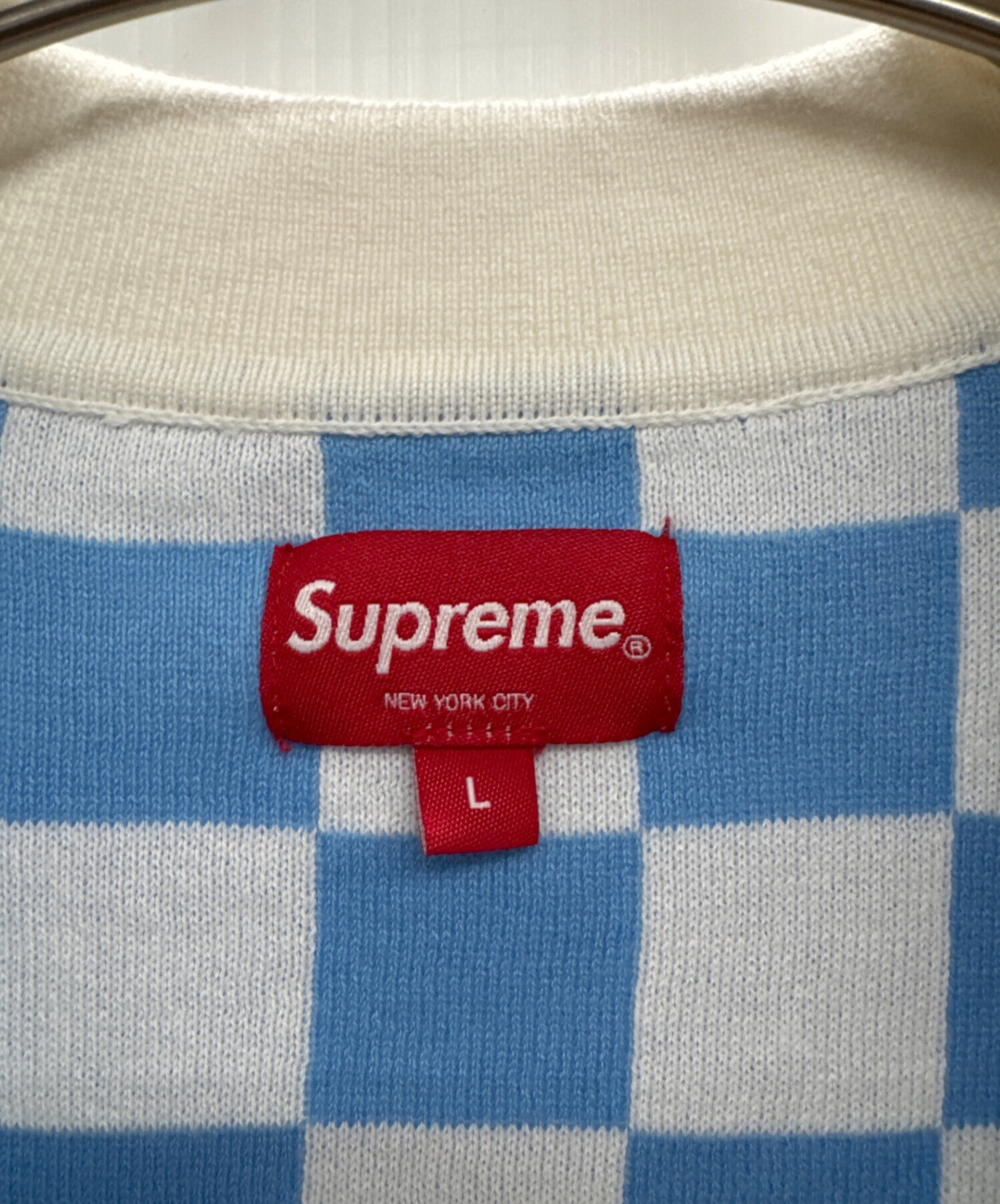 中古・古着通販】SUPREME (シュプリーム) Checkerboard Zip Polo