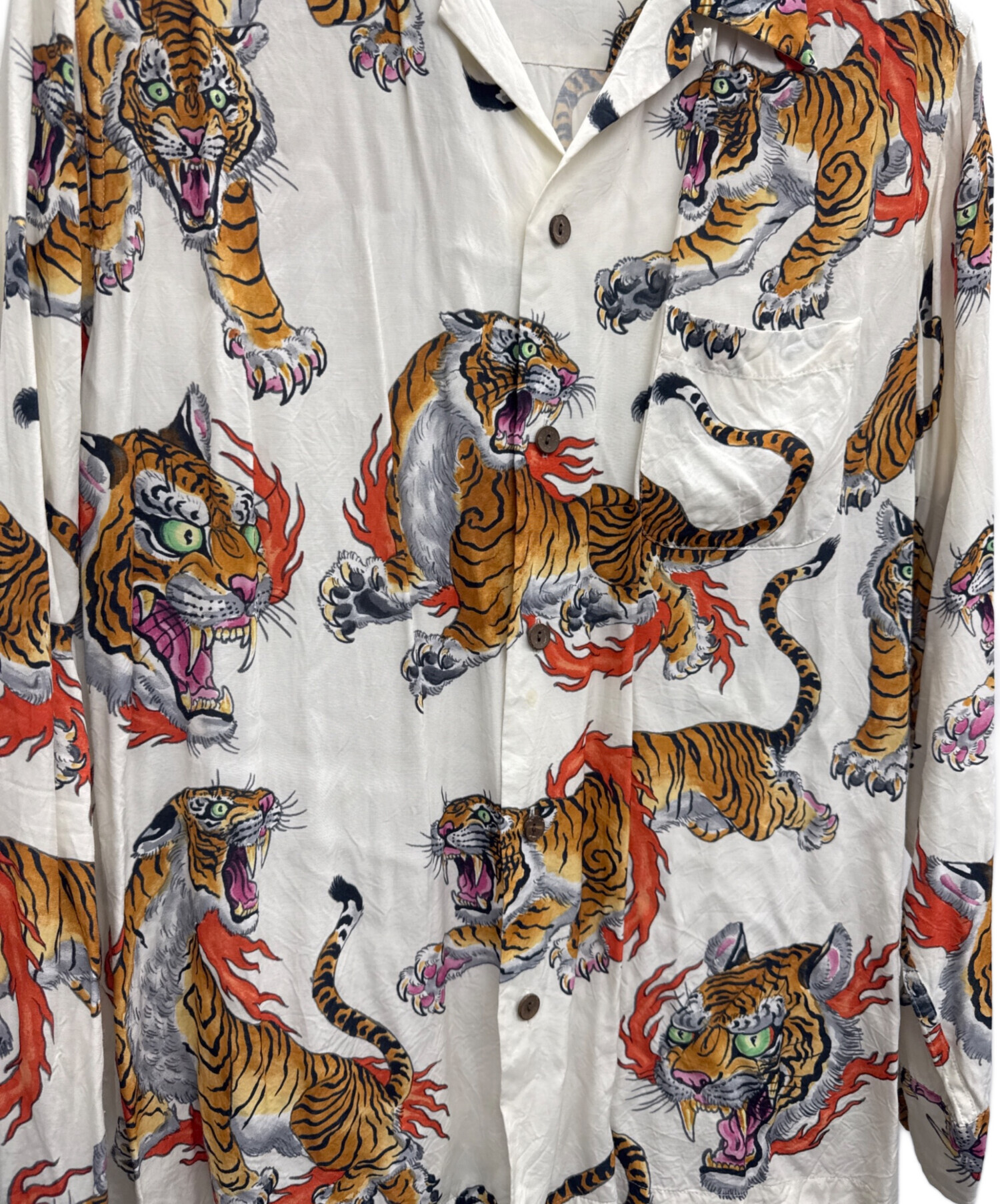 中古・古着通販】WACKO MARIA (ワコマリア) TIM LEHIハワイアンシャツ 