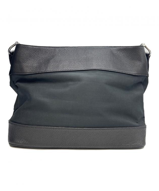 未使用品BURBERRY ショルダーバッグ ブラック バーバリー 中古・古着通販】BURBERRY (バーバリー) ショルダーバッグ ブラック