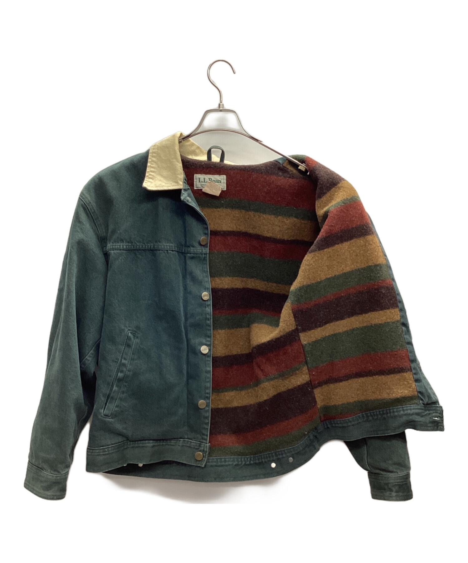 中古・古着通販】L.L.Bean (エルエルビーン) カラーデニムジャケット 