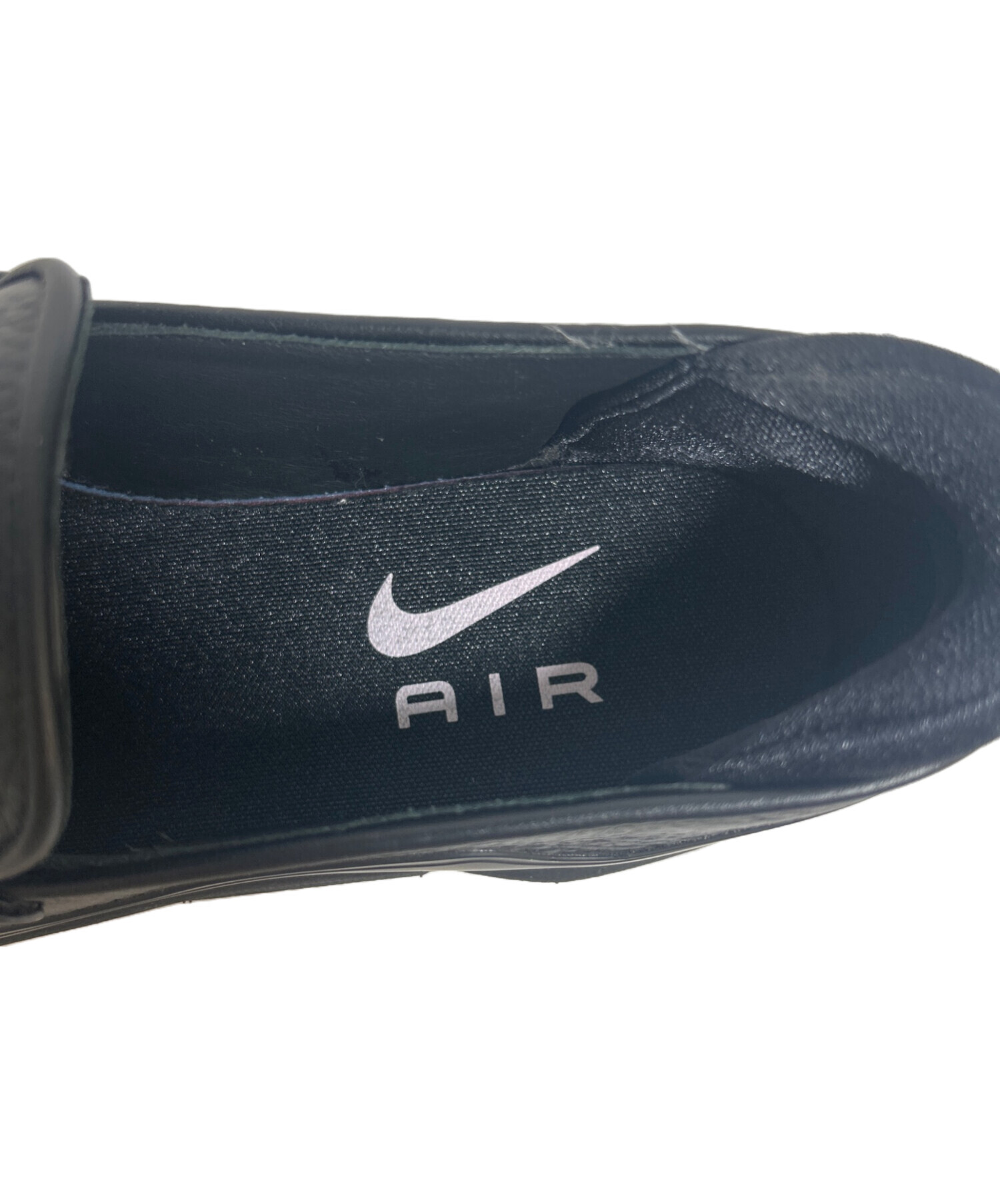 中古・古着通販】NIKE (ナイキ) ローファー ブラック サイズ:25㎝ 未