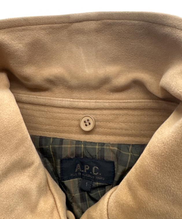 中古・古着通販】A.P.C. (アーペーセー) スエードジャケット ベージュ 