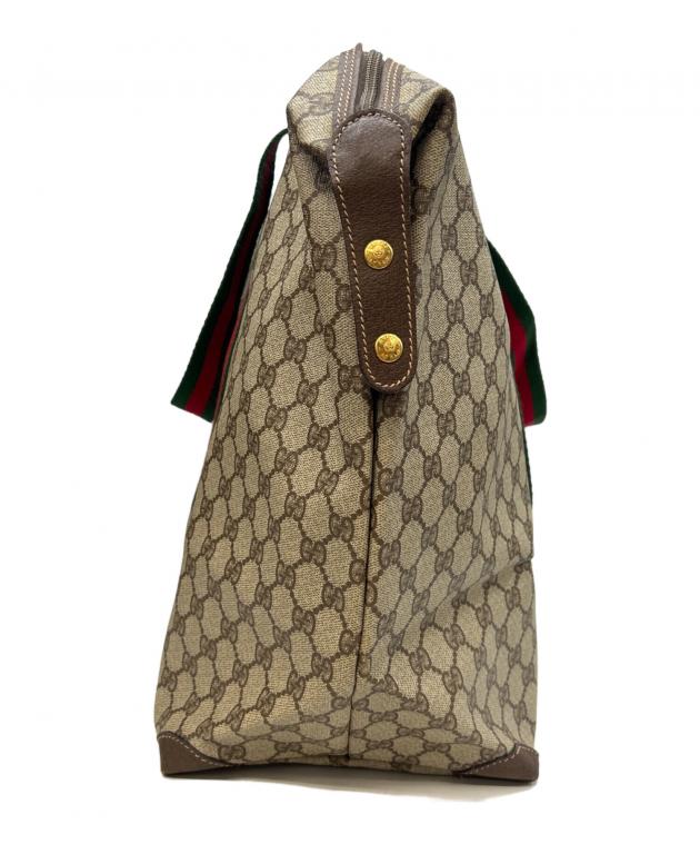 中古・古着通販】GUCCI (グッチ) ボストンバッグ シェリーライン