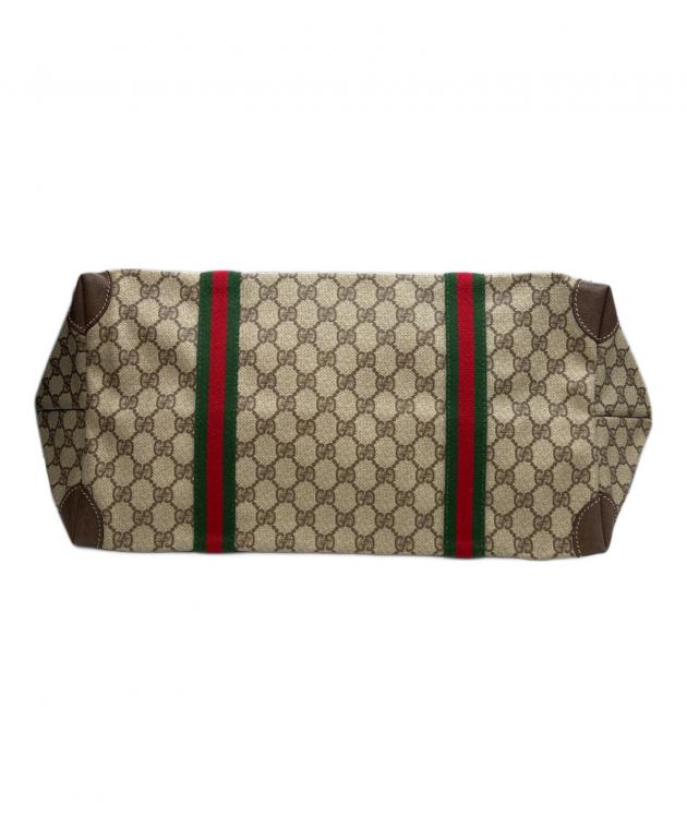 中古・古着通販】GUCCI (グッチ) ボストンバッグ シェリーライン