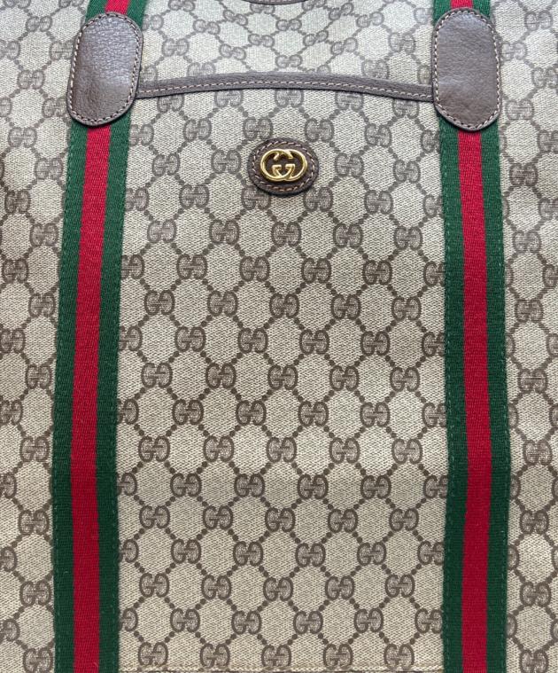 中古・古着通販】GUCCI (グッチ) ボストンバッグ シェリーライン