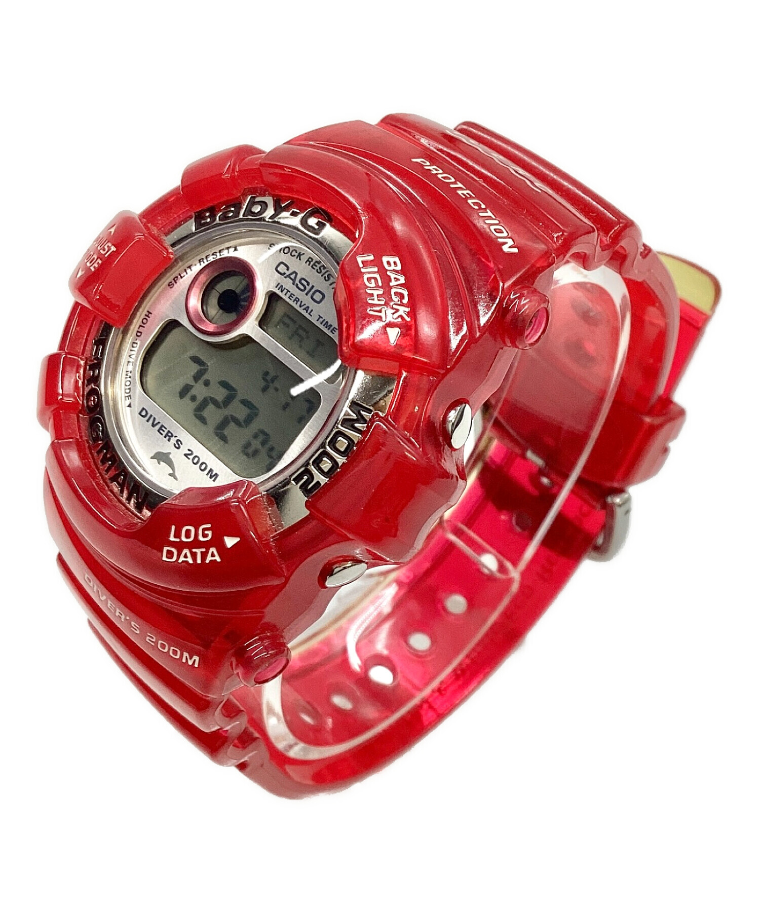 CASIO カシオ/Baby−G/FROGMAN/BGW-103K/242***/ABランク/89【中古】 CASIO - CASIO カシオ/Baby−G/FROGMAN/BGW-103K/242***/ABランク/89