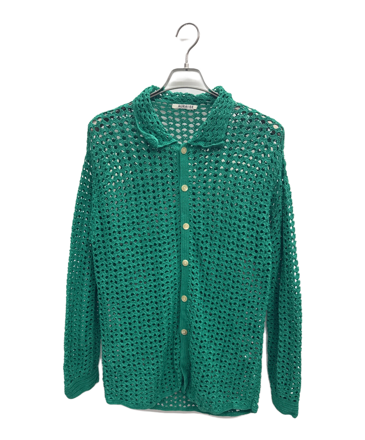 中古・古着通販】AURALEE (オーラリー) HAND CROCHET COTTON KNIT