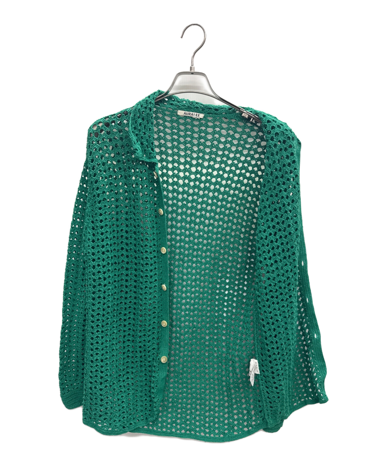 中古・古着通販】AURALEE (オーラリー) HAND CROCHET COTTON KNIT