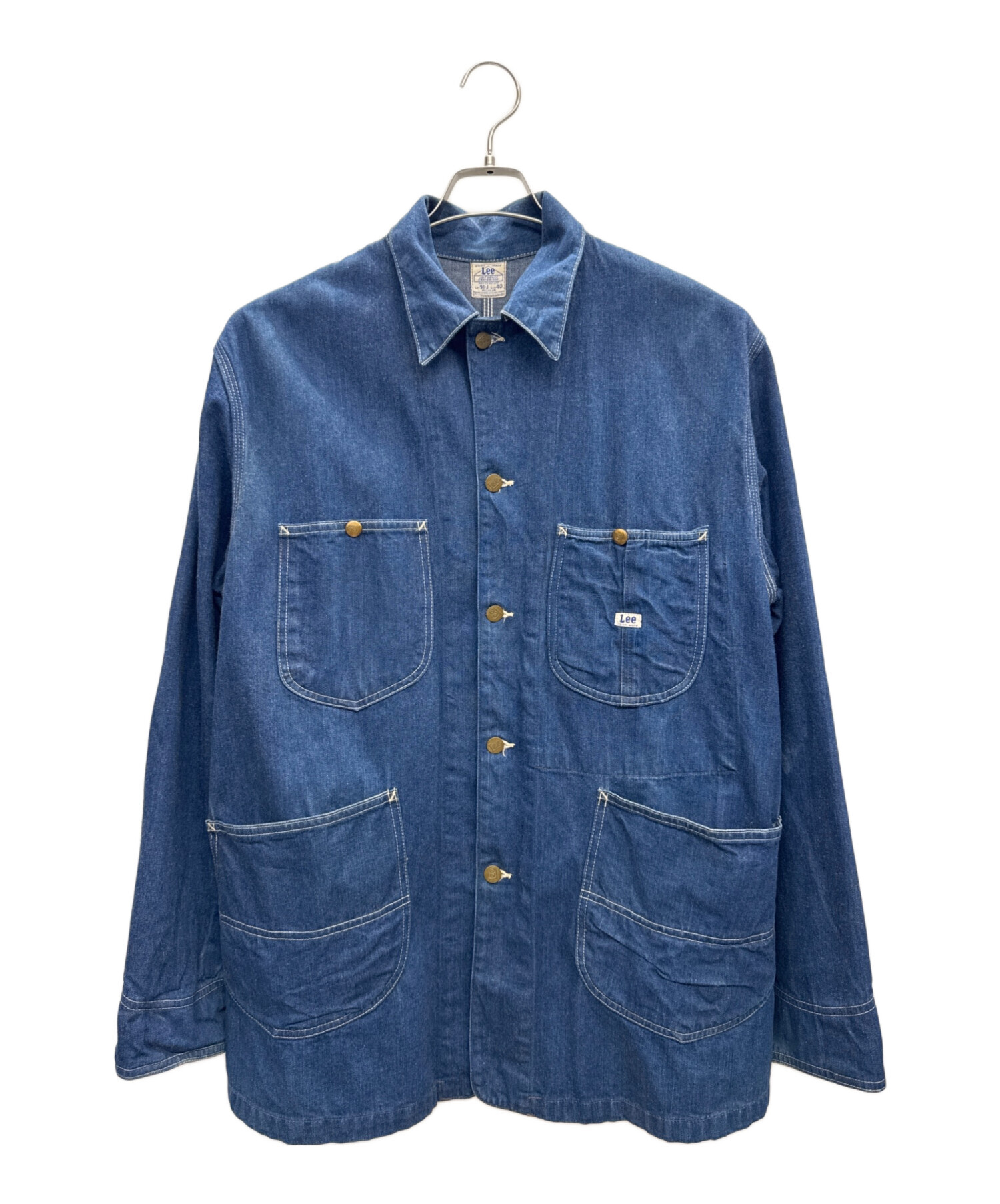 中古・古着通販】LEE (リー) カバーオール 91-J インディゴ サイズ:40
