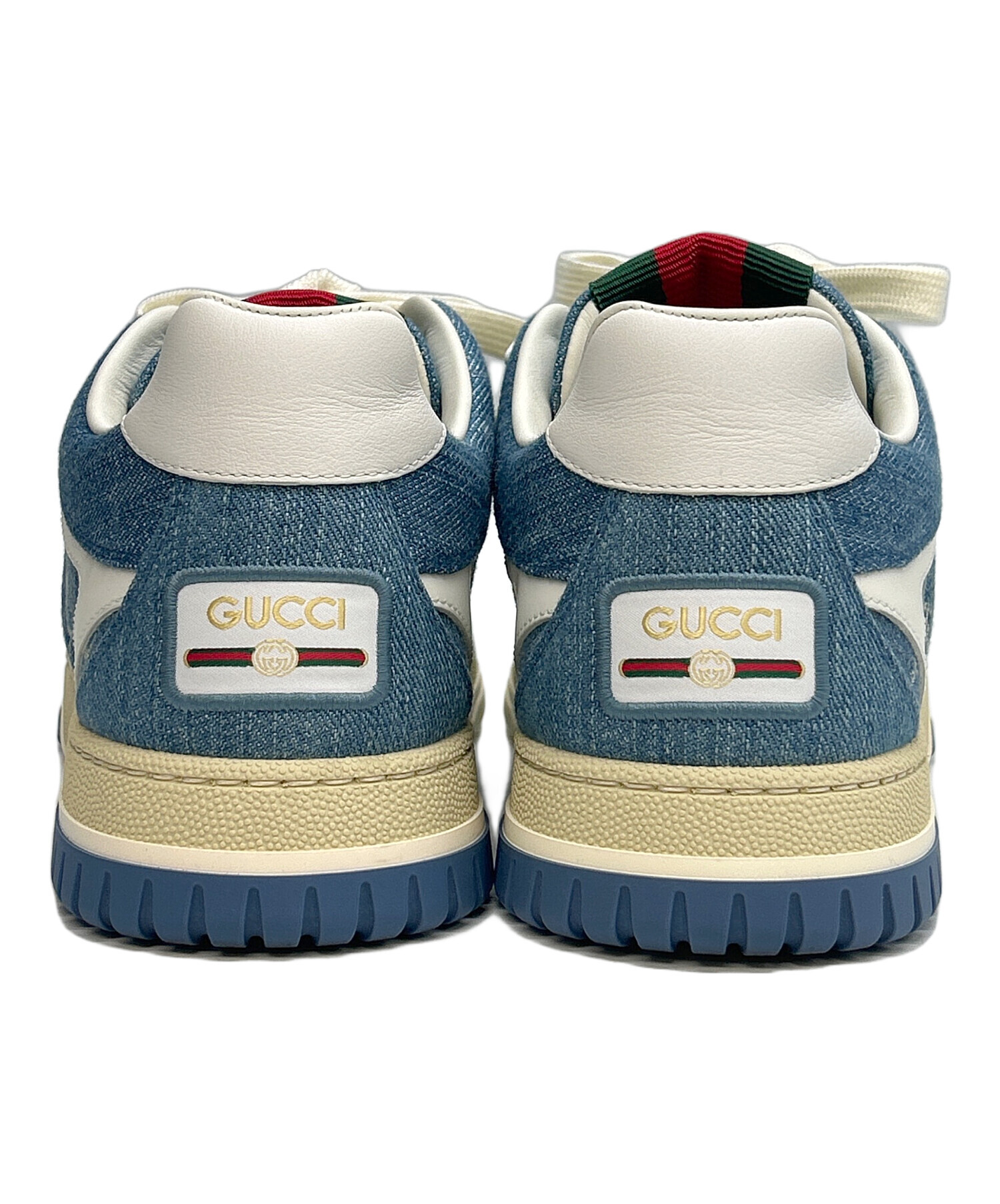 中古・古着通販】GUCCI (グッチ) ローカットスニーカー ホワイト 