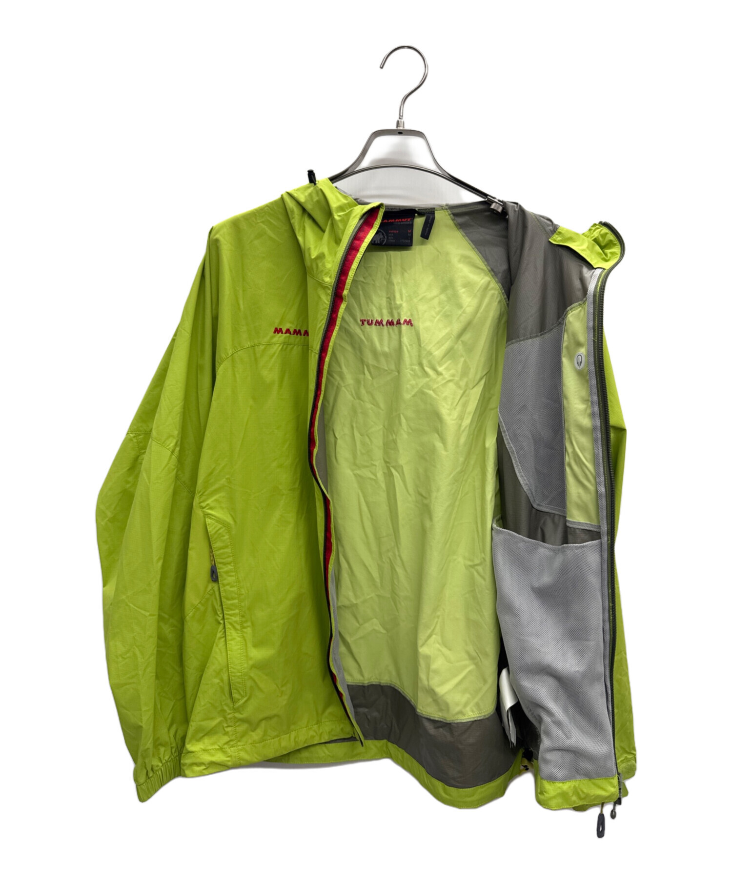中古・古着通販】MAMMUT (マムート) マウンテンパーカー グリーン 中古・古着通販】MAMMUT (マムート) マウンテンパーカー グリーン