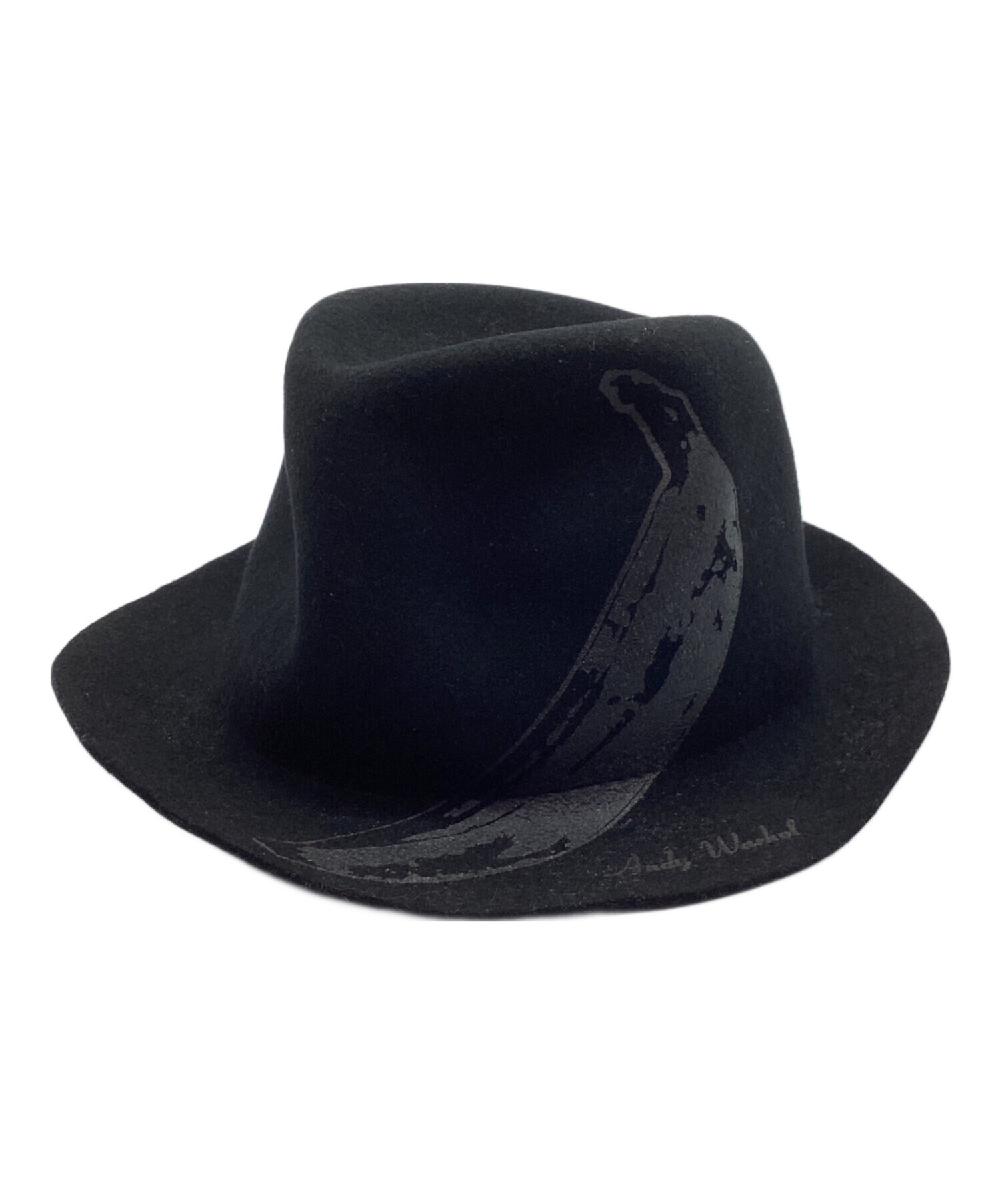 CA4LA × Andy Warhol ウール　中折れ 中古・古着通販】CA4LA (カシラ) ANDY WARHOL (アンディウォーホル