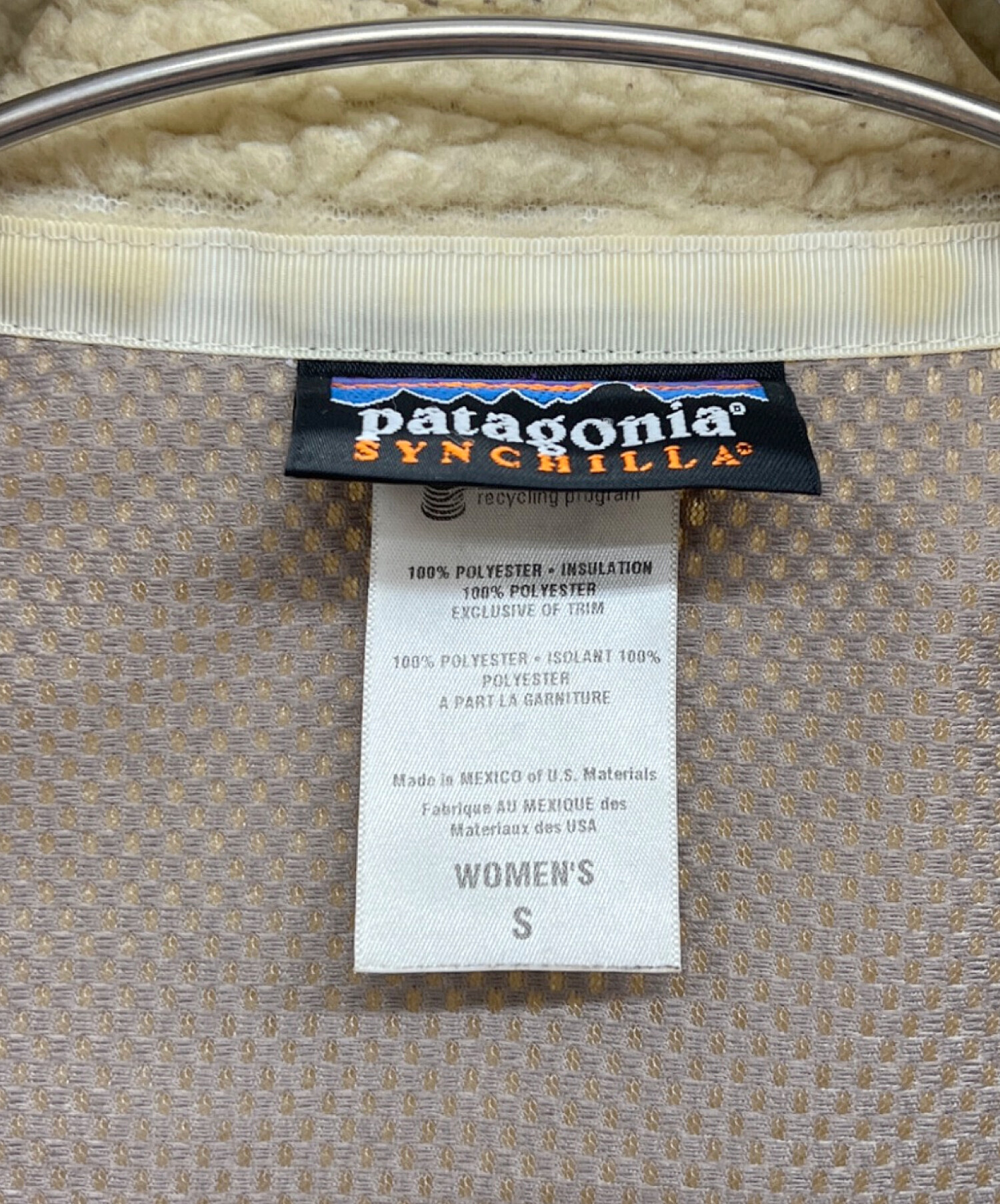 中古・古着通販】Patagonia (パタゴニア) シンチラレトロXジャケット