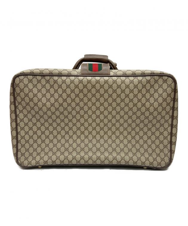 中古・古着通販】GUCCI (グッチ) スーツケース OLD GUCCI ブラウン